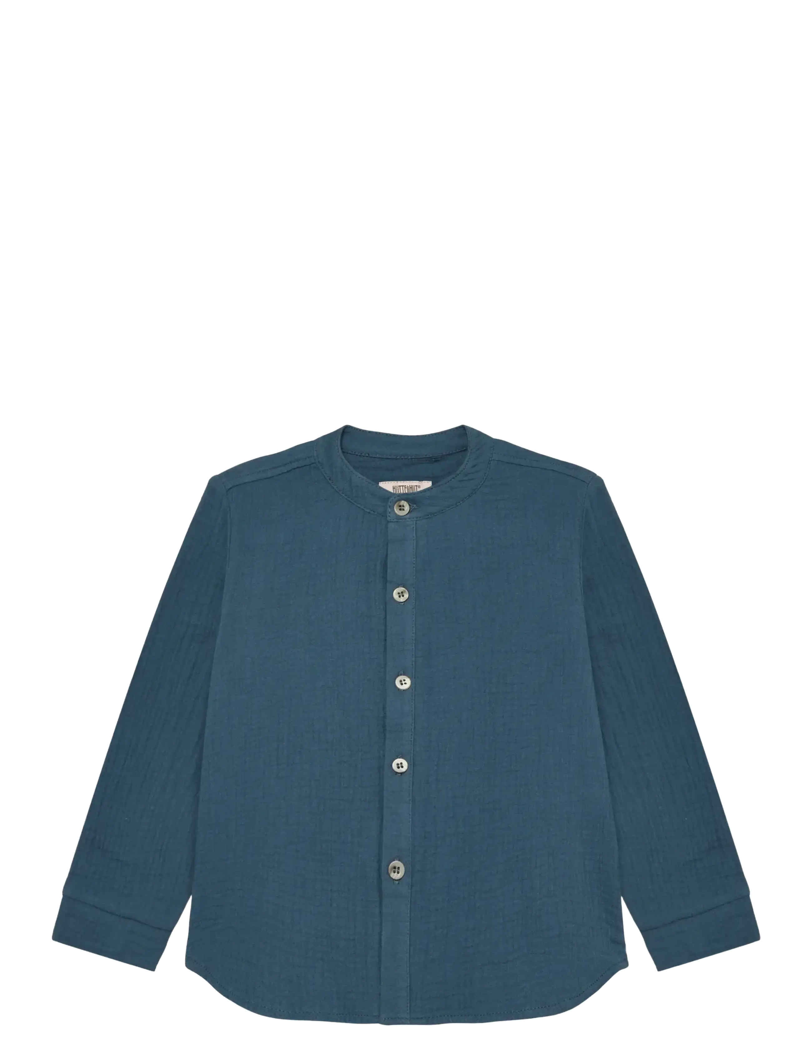 Huttelihut Shirt LS Muslin - Skjorter - BERING SEA / blue