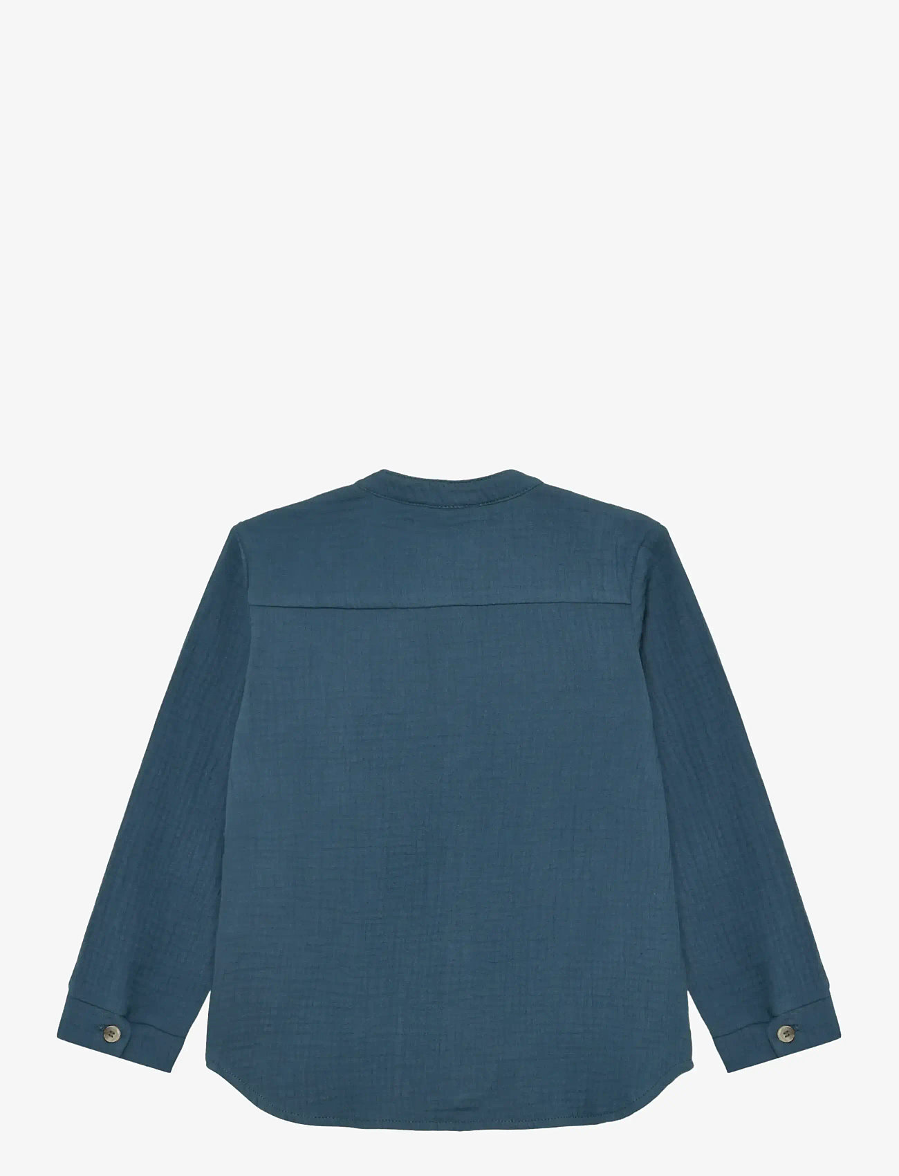 Huttelihut - Shirt LS Muslin - langærmede skjorter - bering sea - 1