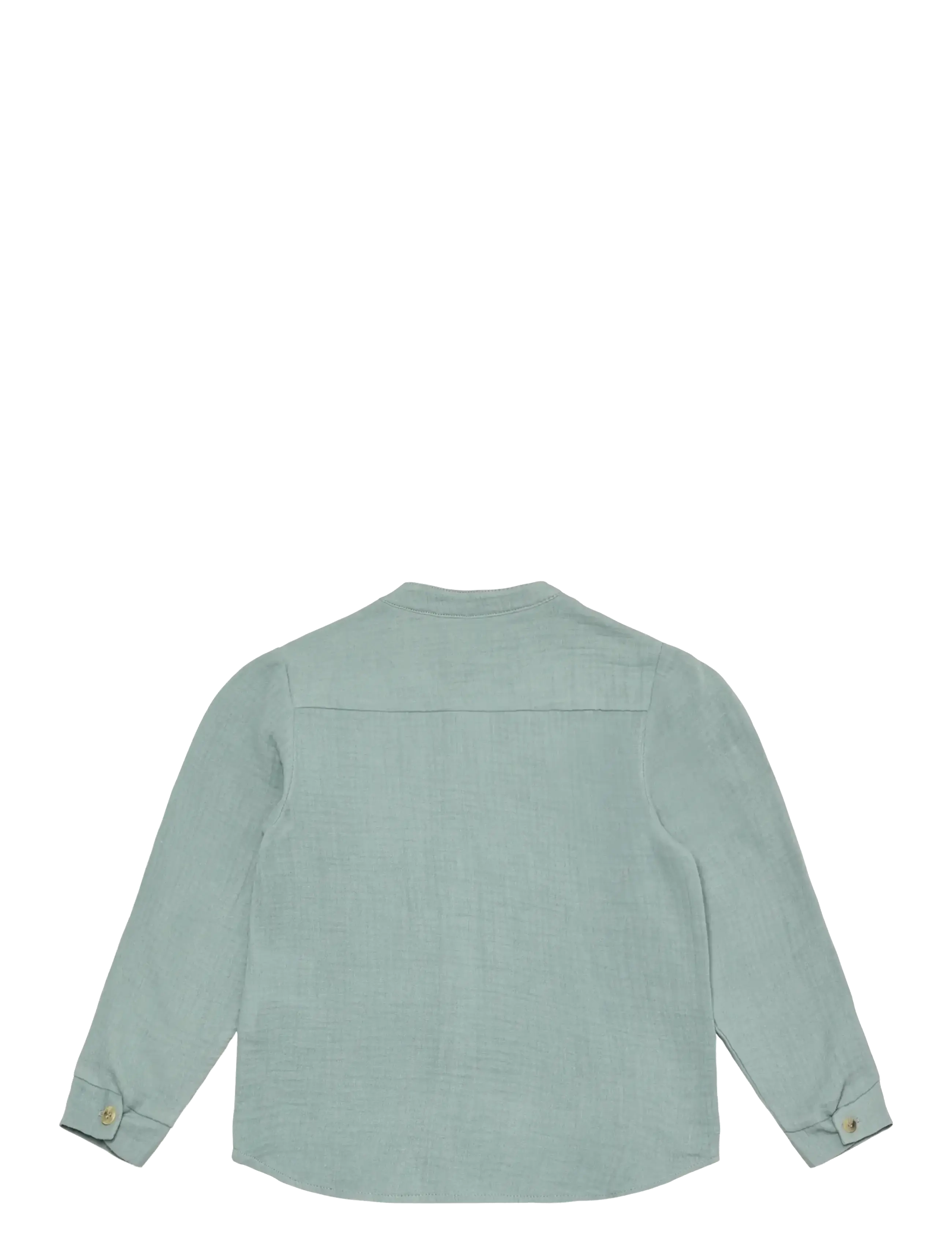 Huttelihut - Shirt LS Muslin - langærmede skjorter - gray mist - 1