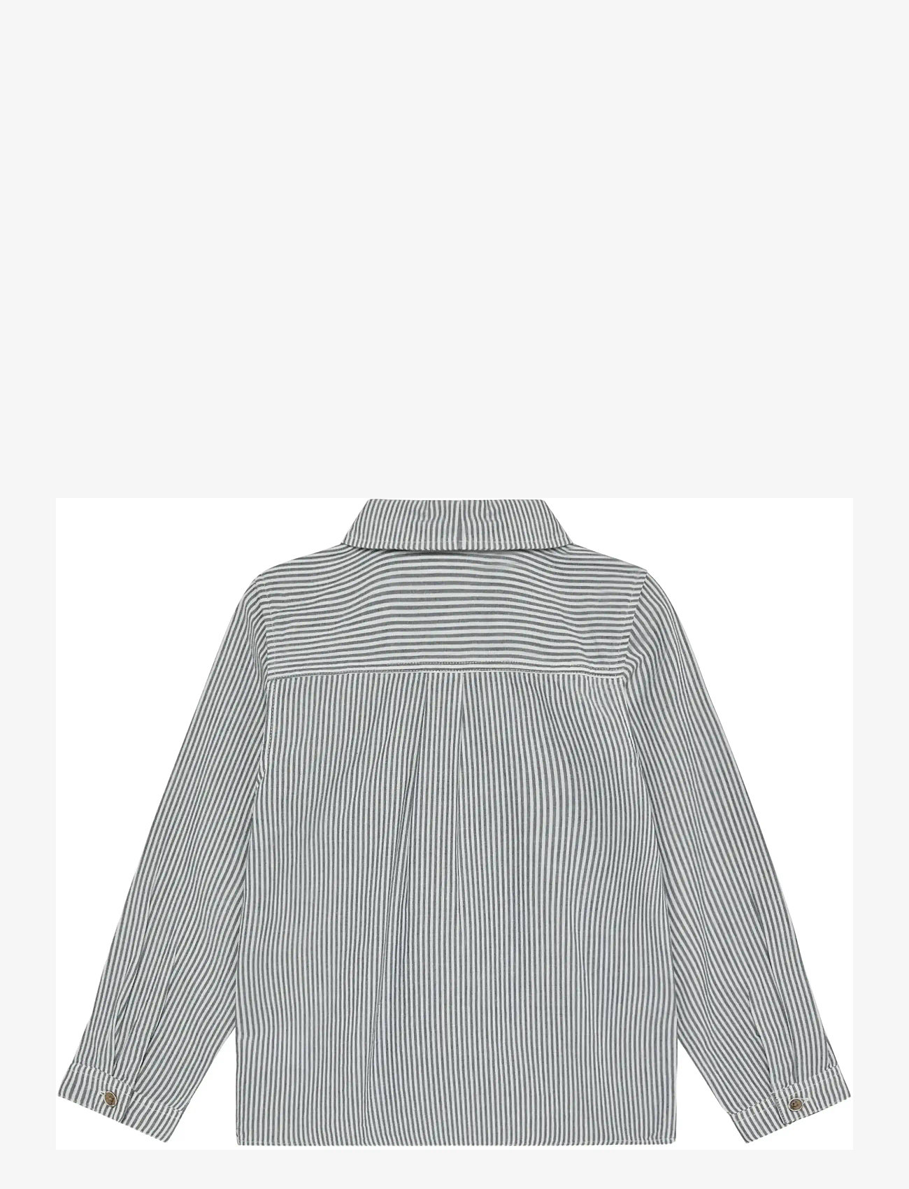 Huttelihut - Shirt LS YD Stripe - langærmede skjorter - bering sea - 1