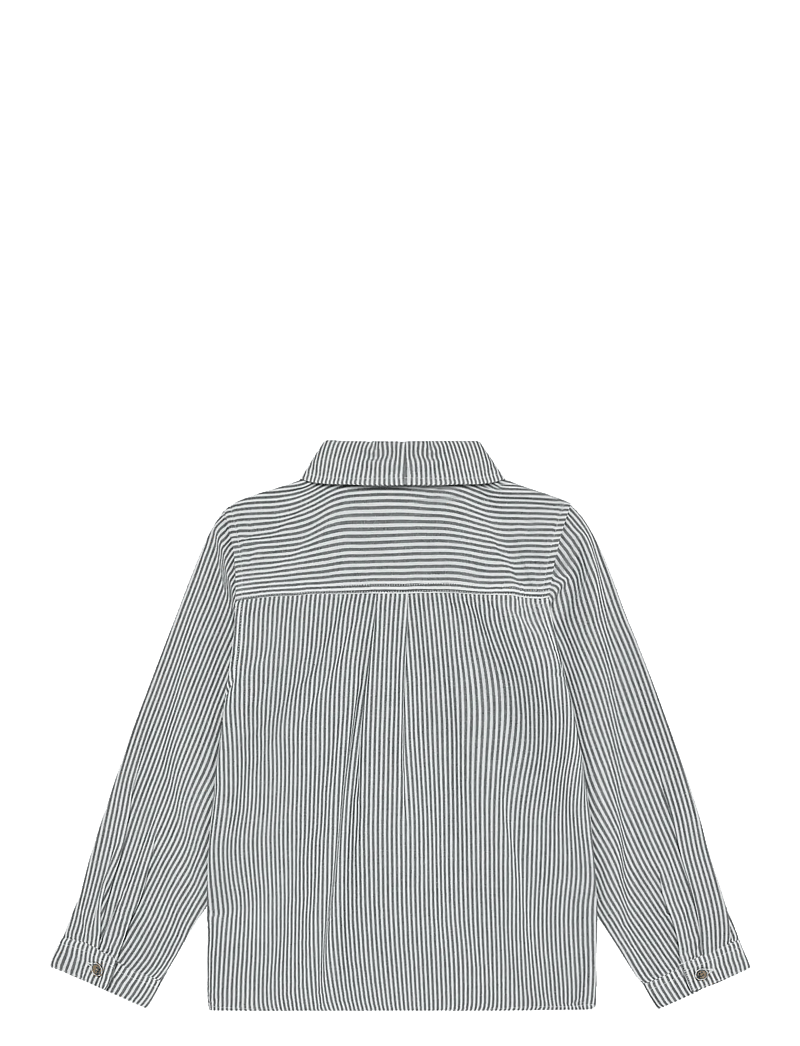 Huttelihut - Shirt LS YD Stripe - langærmede skjorter - bering sea - 1