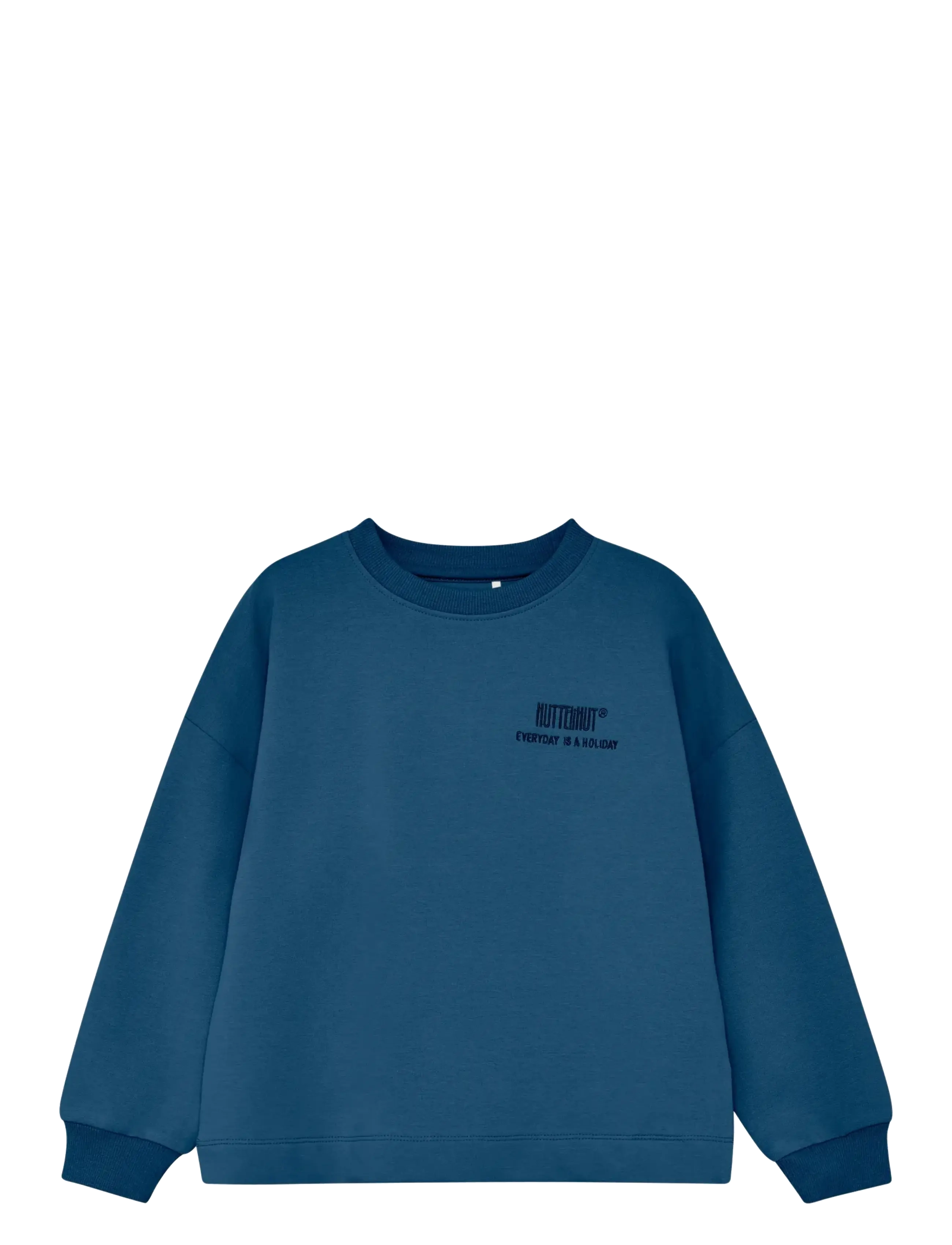Huttelihut Sweatshirt, 92, Blue, Sweatshirts & Hættetrøjer > Sweatshirts, Børn