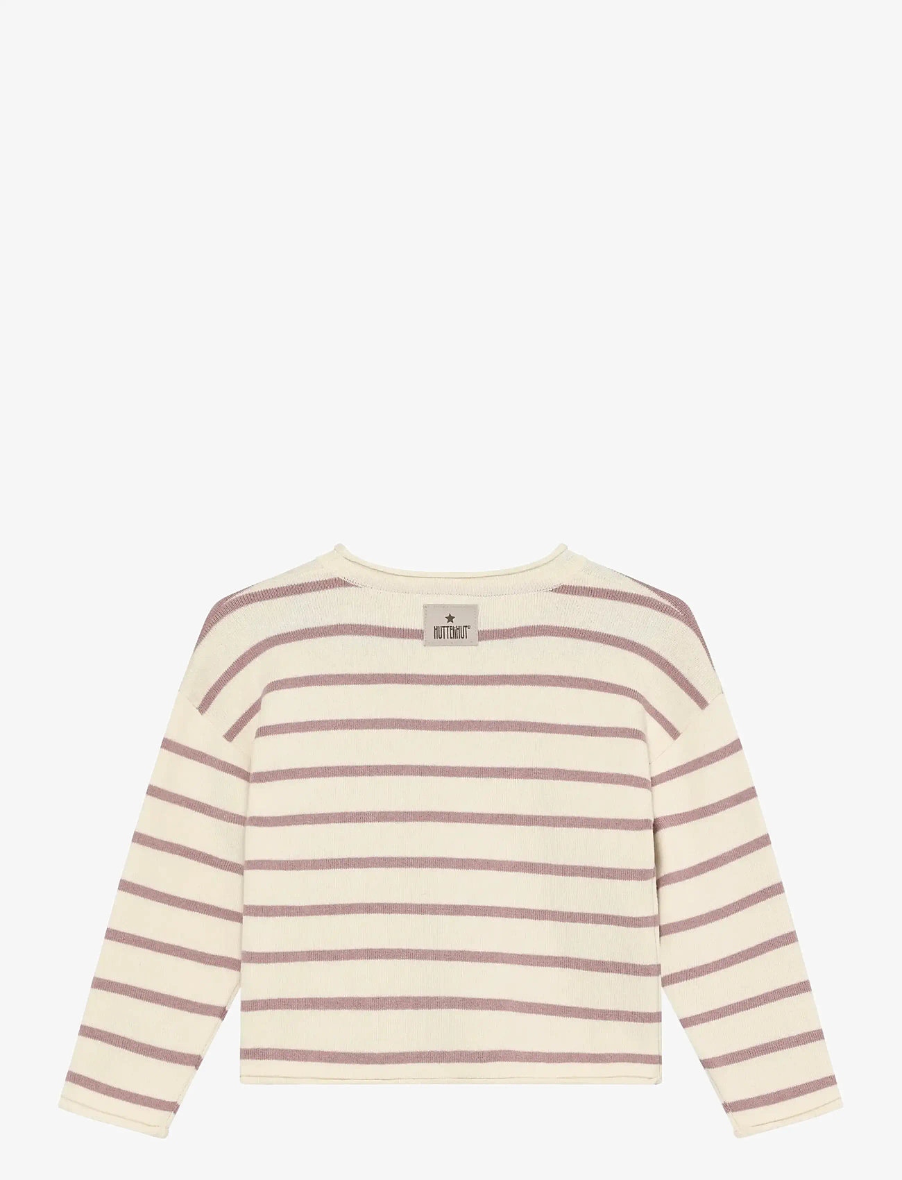 Huttelihut - Pullover Knit YD Stripe - trøjer - deauville mauve - 1