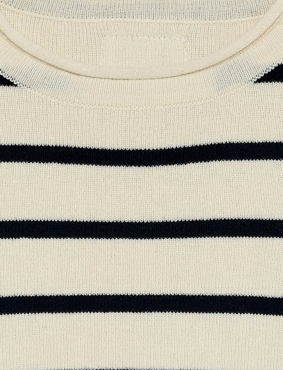 Huttelihut - Pullover Knit YD Stripe - džemprid - navy blazer - 2