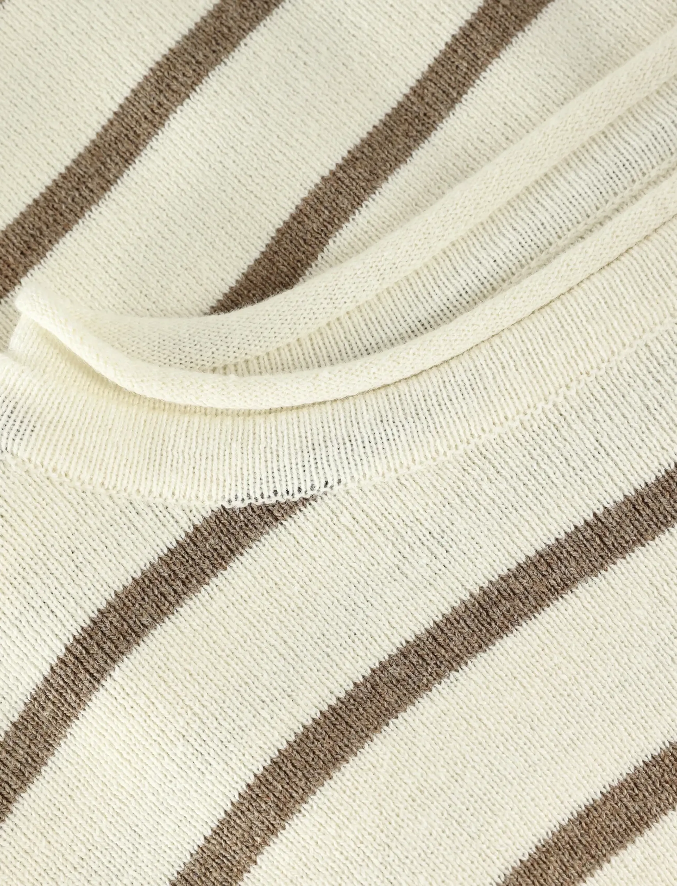 Huttelihut - Pullover Knit YD Stripe - džemprid - savannah melange - 2