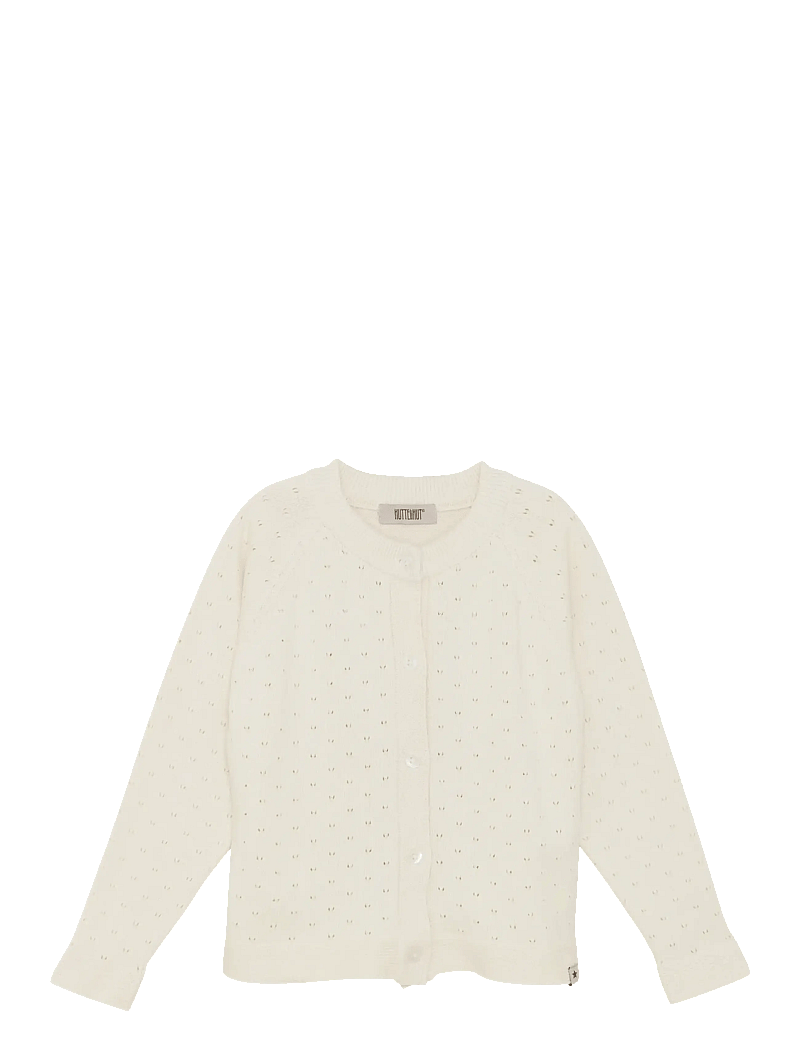Huttelihut - Cardigan Knit - cardigans - antique white - 0
