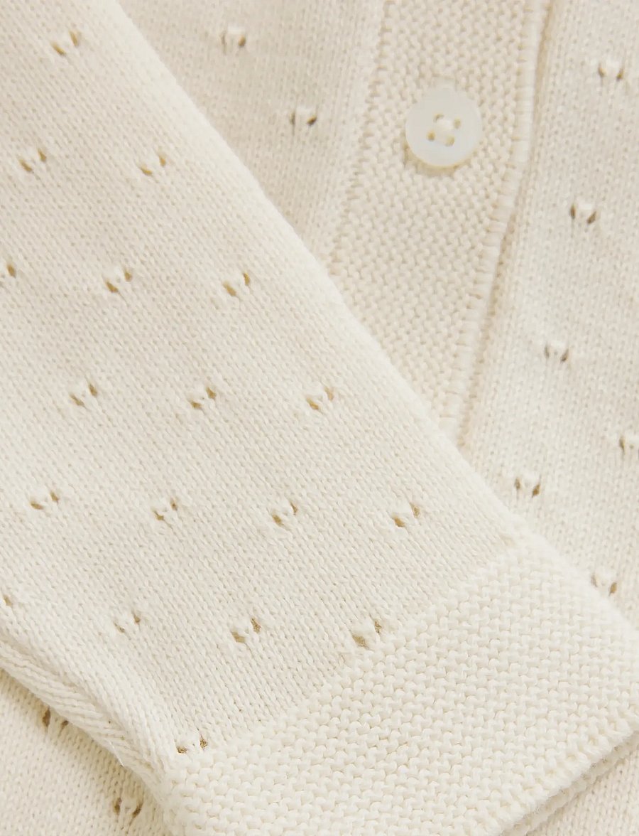 Huttelihut - Cardigan Knit - cardigans - antique white - 2