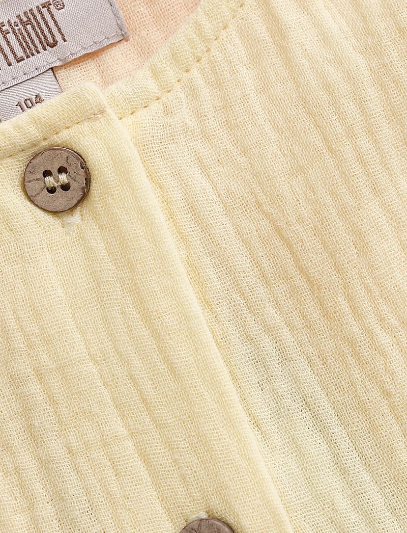 Huttelihut - Dress SS Muslin - kortærmede hverdagskjoler - double cream - 2