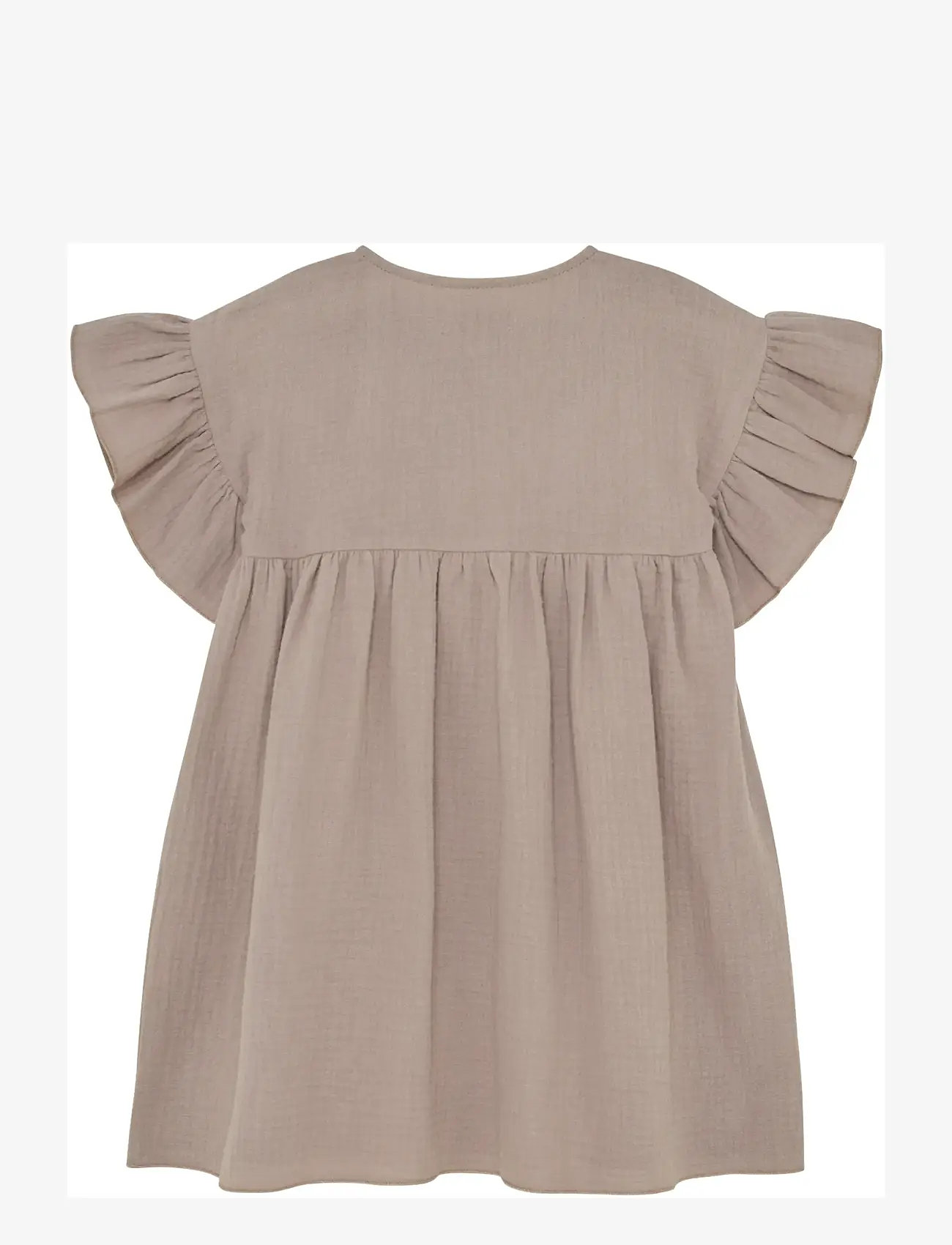 Huttelihut - Dress SS Muslin - kortærmede hverdagskjoler - moon rock - 1