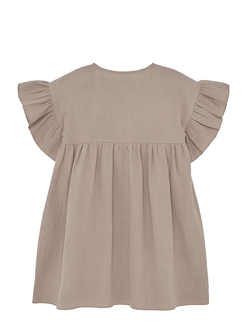 Huttelihut - Dress SS Muslin - kortærmede hverdagskjoler - moon rock - 1