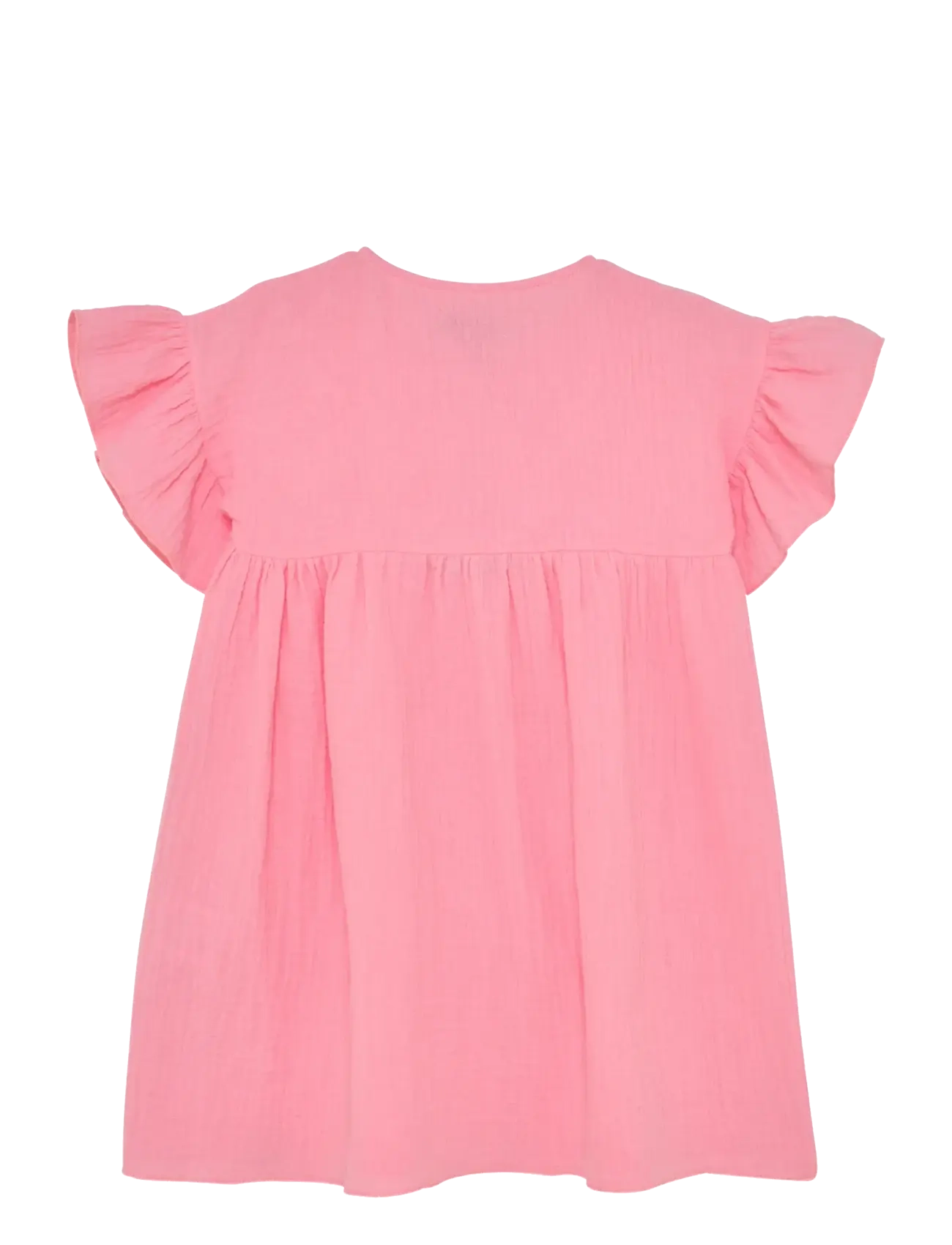 Huttelihut - Dress SS Muslin - kurzärmelige freizeitkleider - plumeria - 1