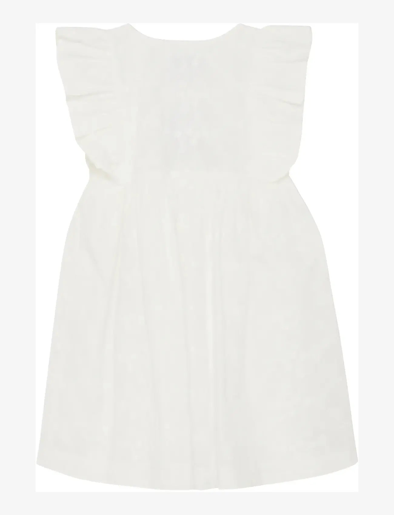 Huttelihut - Dress SS Embroidery - kortærmede hverdagskjoler - antique white - 2