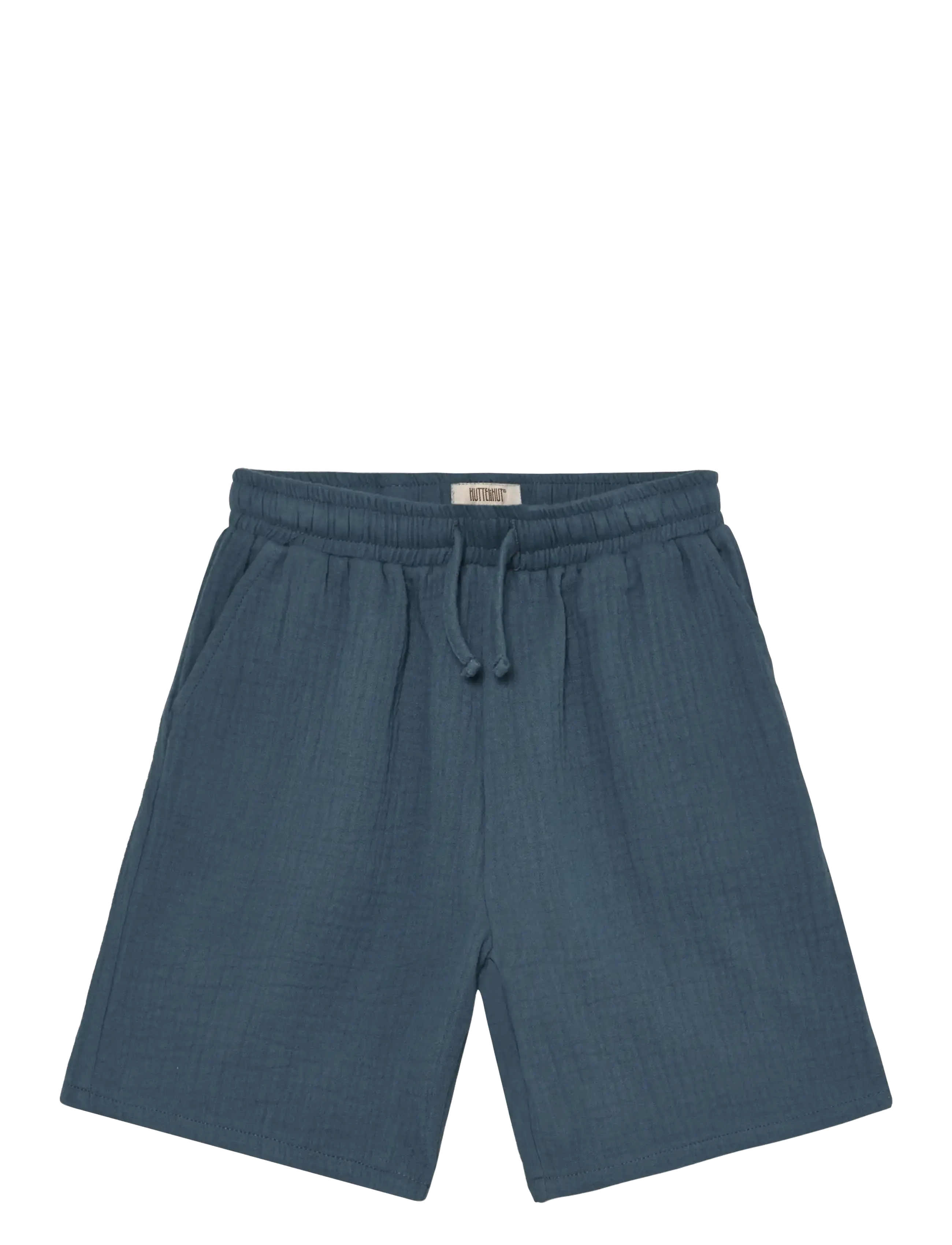 Huttelihut Shorts Muslin, Børn, Musselin Shorts, Blå, Str: 110