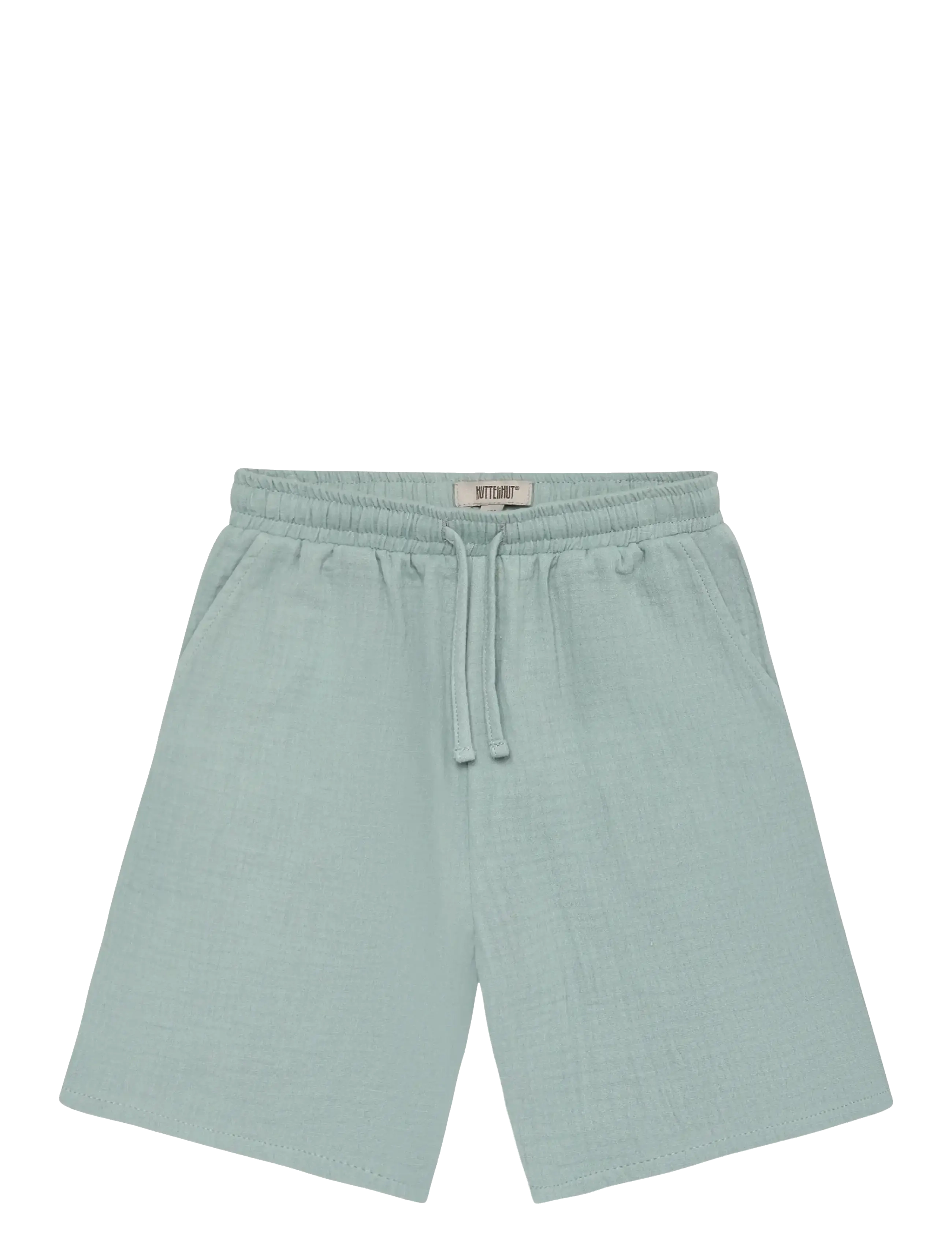 Huttelihut Shorts Muslin, Børn, Musselin Shorts, Blå, Str: 116