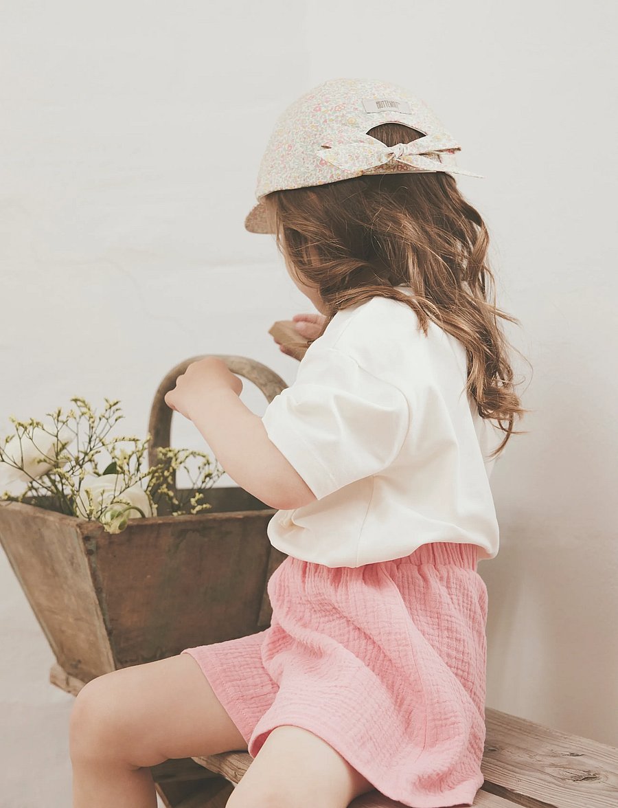 Huttelihut - Shorts Muslin - casual shorts - plumeria - 0