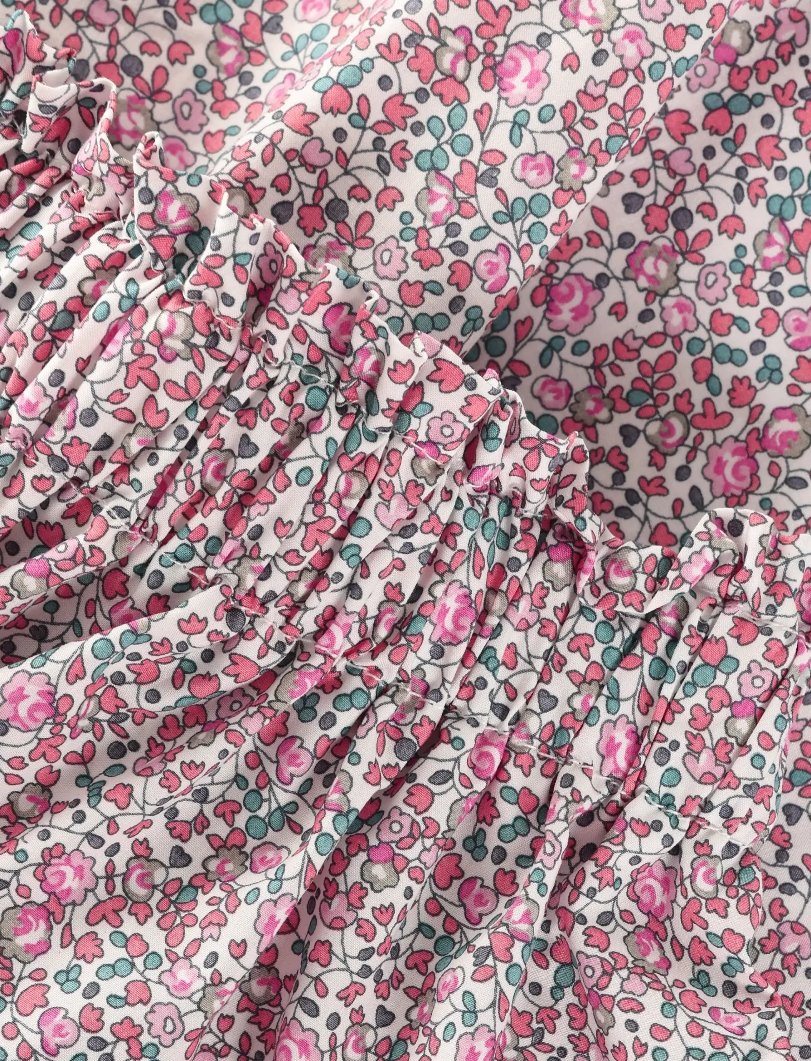 Huttelihut - Skirt in Liberty Fabric - jupes courtes - plumeria - 2