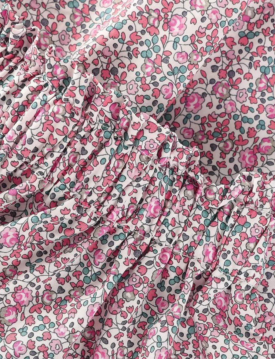 Huttelihut - Skirt in Liberty Fabric - jupes courtes - plumeria - 2