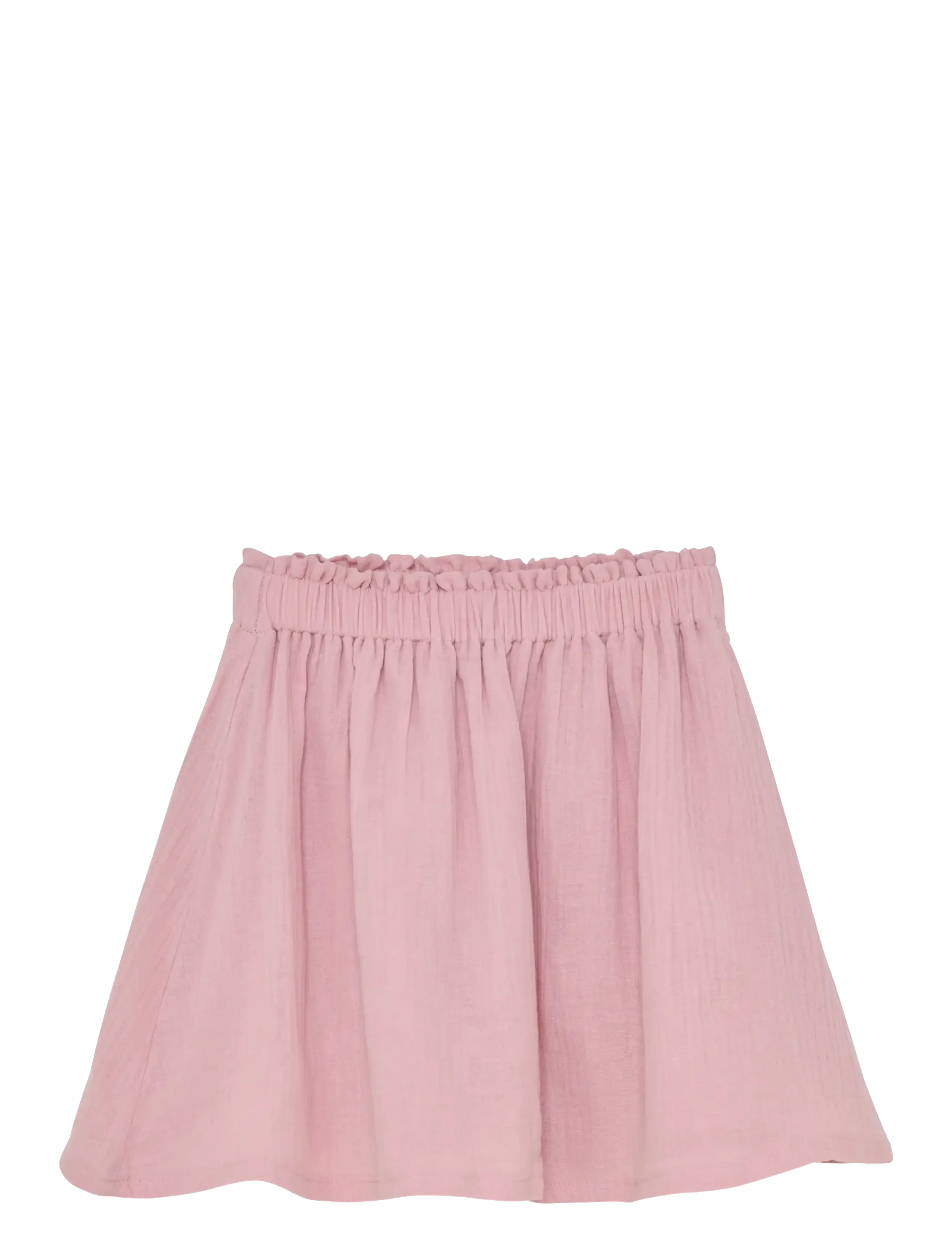 Huttelihut Skirt Muslin, Børn, Musselin Nederdel, Pink, Str: 122