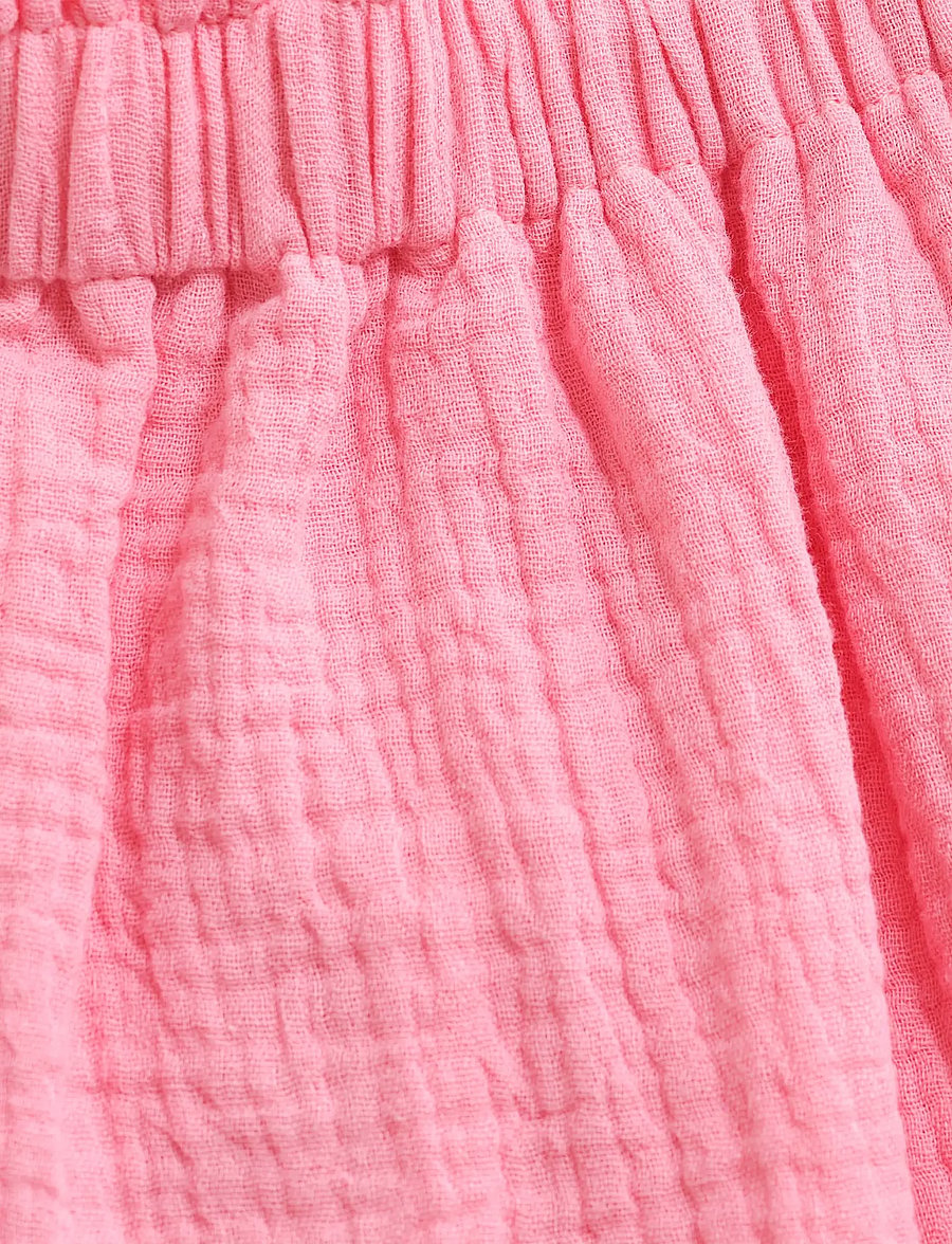 Huttelihut - Skirt Muslin - stutt pils - plumeria - 2