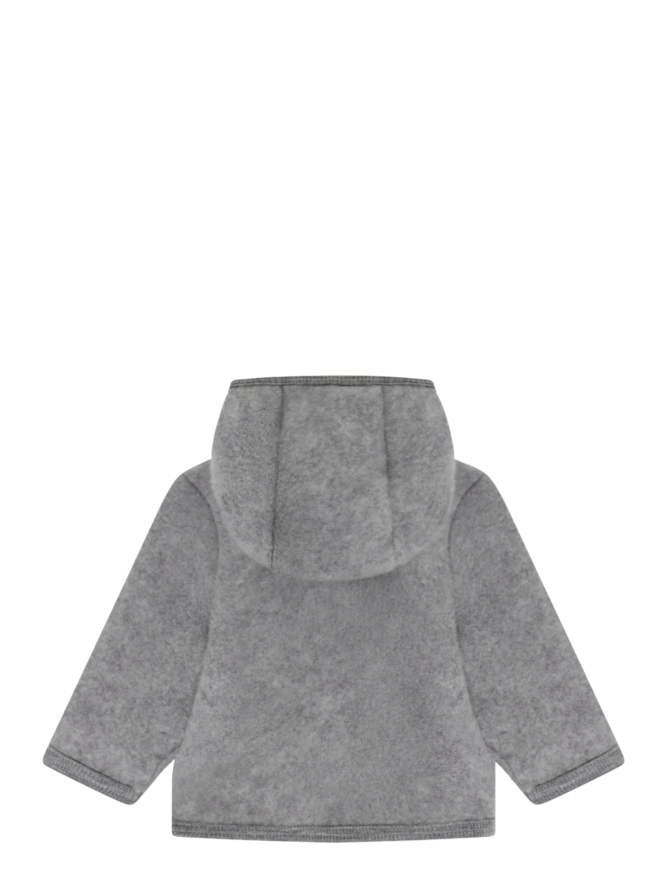 Huttelihut - Jacket Wool Fleece - medium grey melange - 1