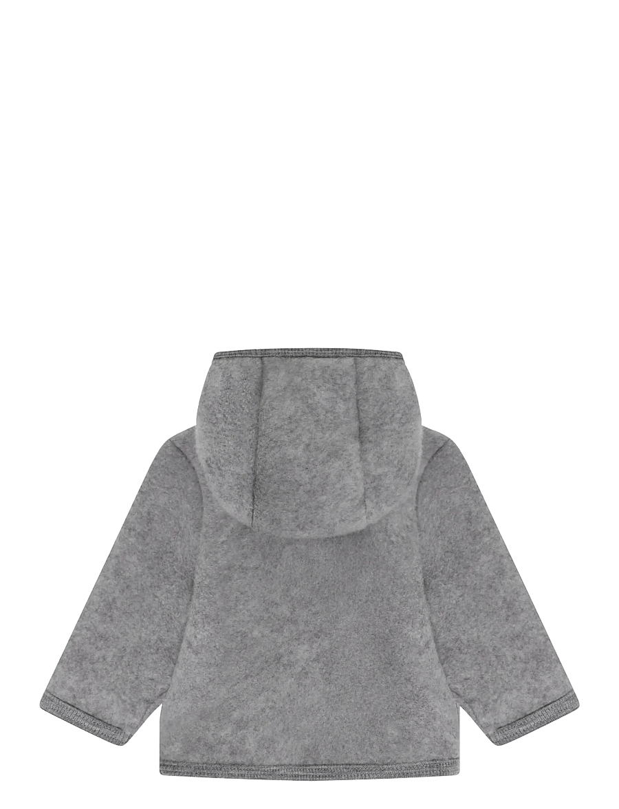 Huttelihut - Jacket Wool Fleece - medium grey melange - 1