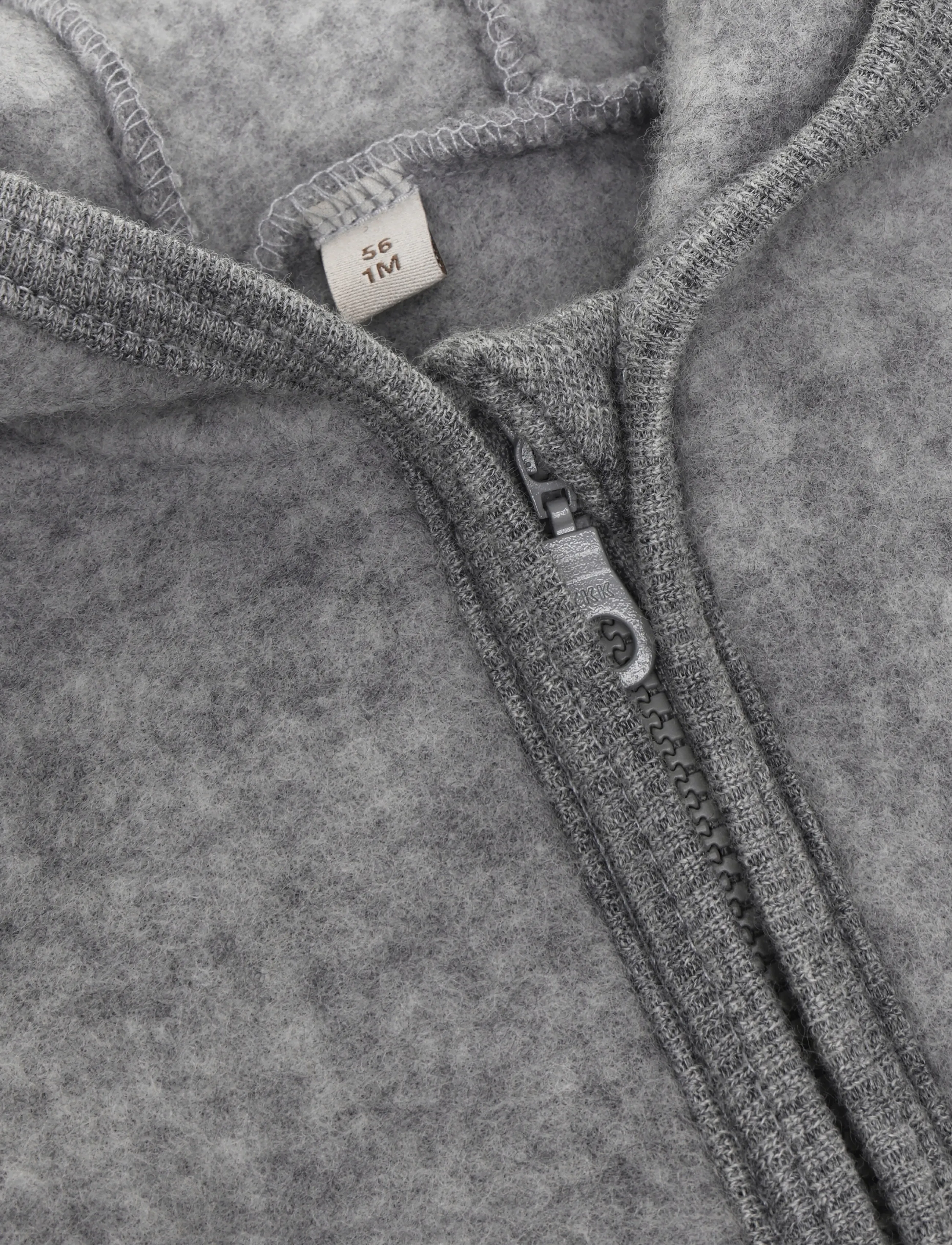 Huttelihut - Jacket Wool Fleece - medium grey melange - 2