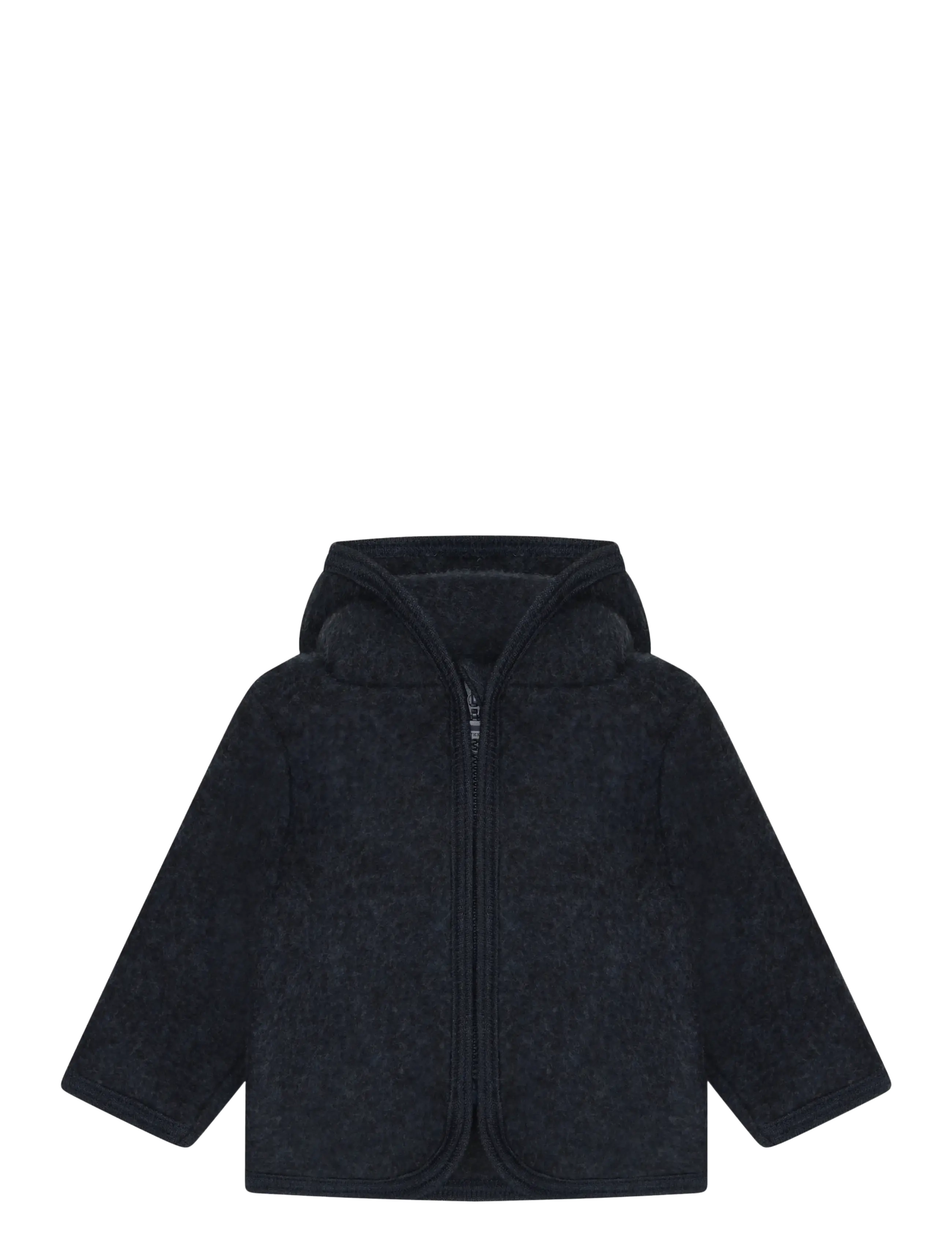 Huttelihut Jacket Wool Fleece - Vinterjackor - NAVY MELANGE / navy