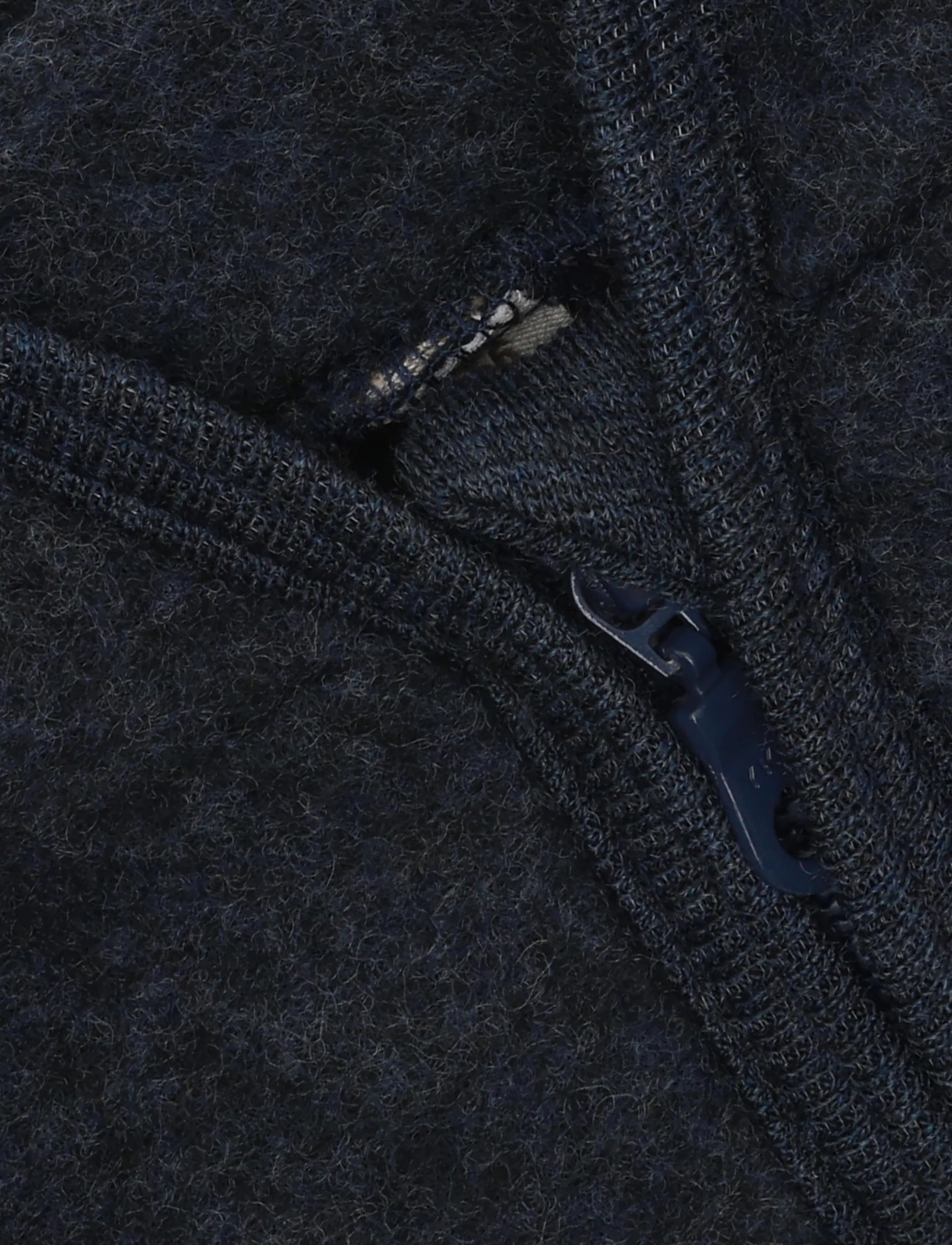 Huttelihut - Jacket Wool Fleece - navy melange - 2