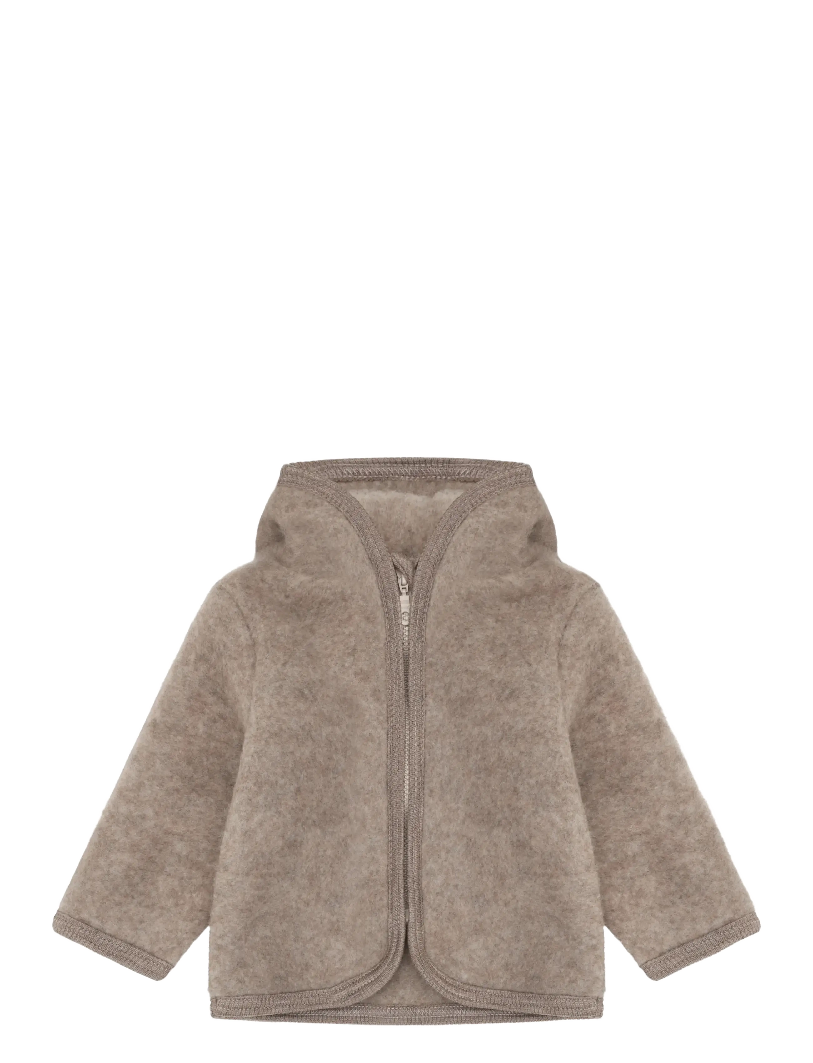 Huttelihut Jacket Wool Fleece - Vinterjackor - SAVANNAH MELANGE / beige