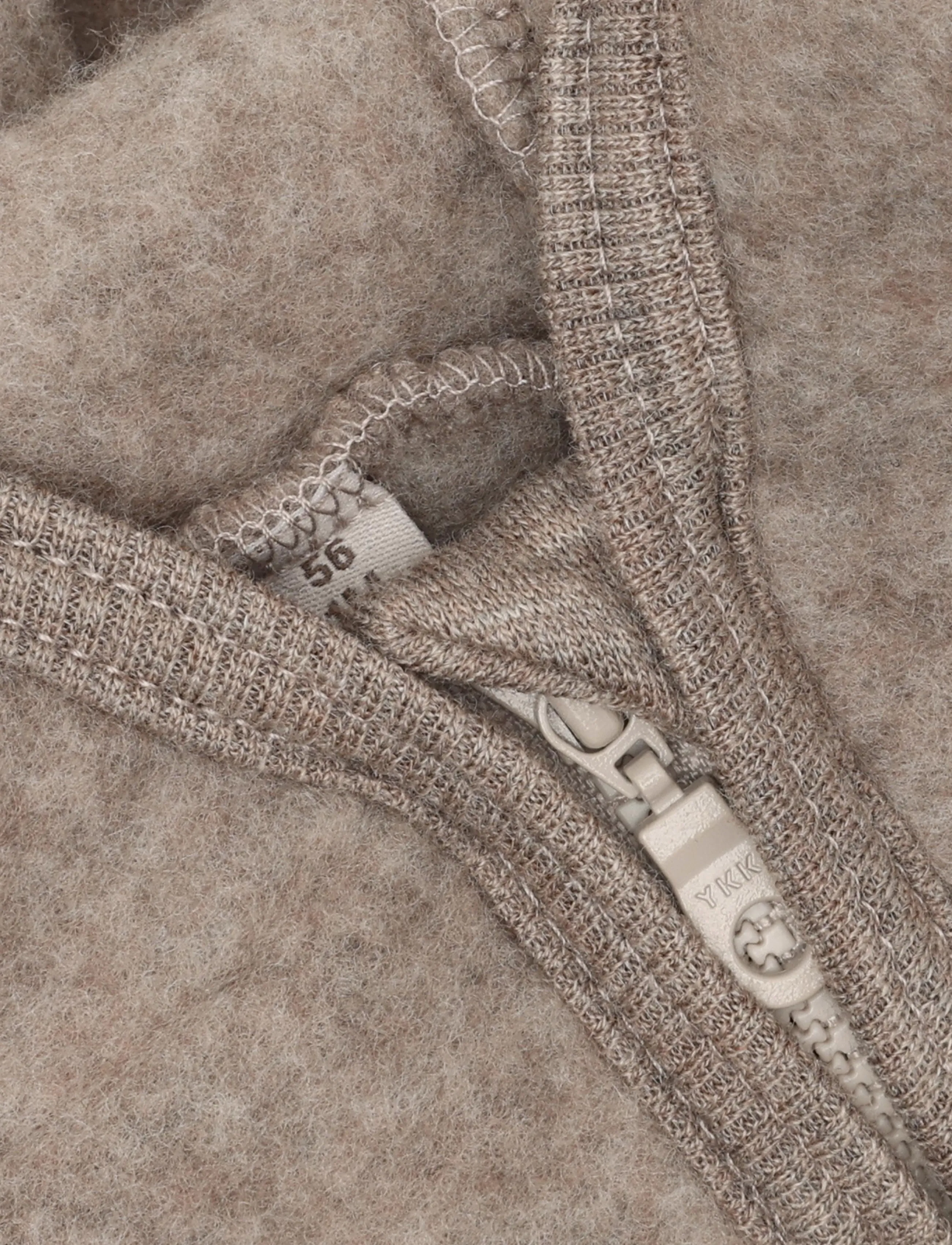 Huttelihut - Jacket Wool Fleece - savannah melange - 2