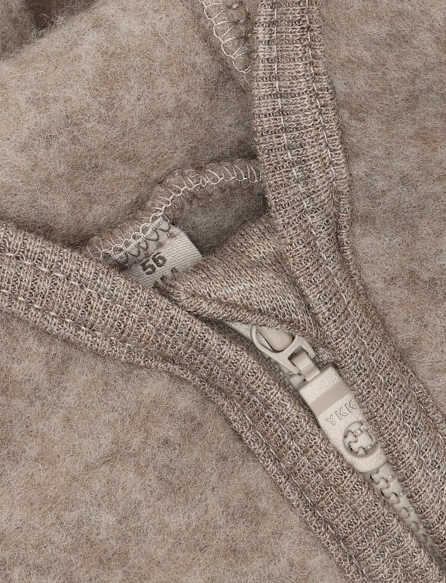 Huttelihut - Jacket Wool Fleece - savannah melange - 2