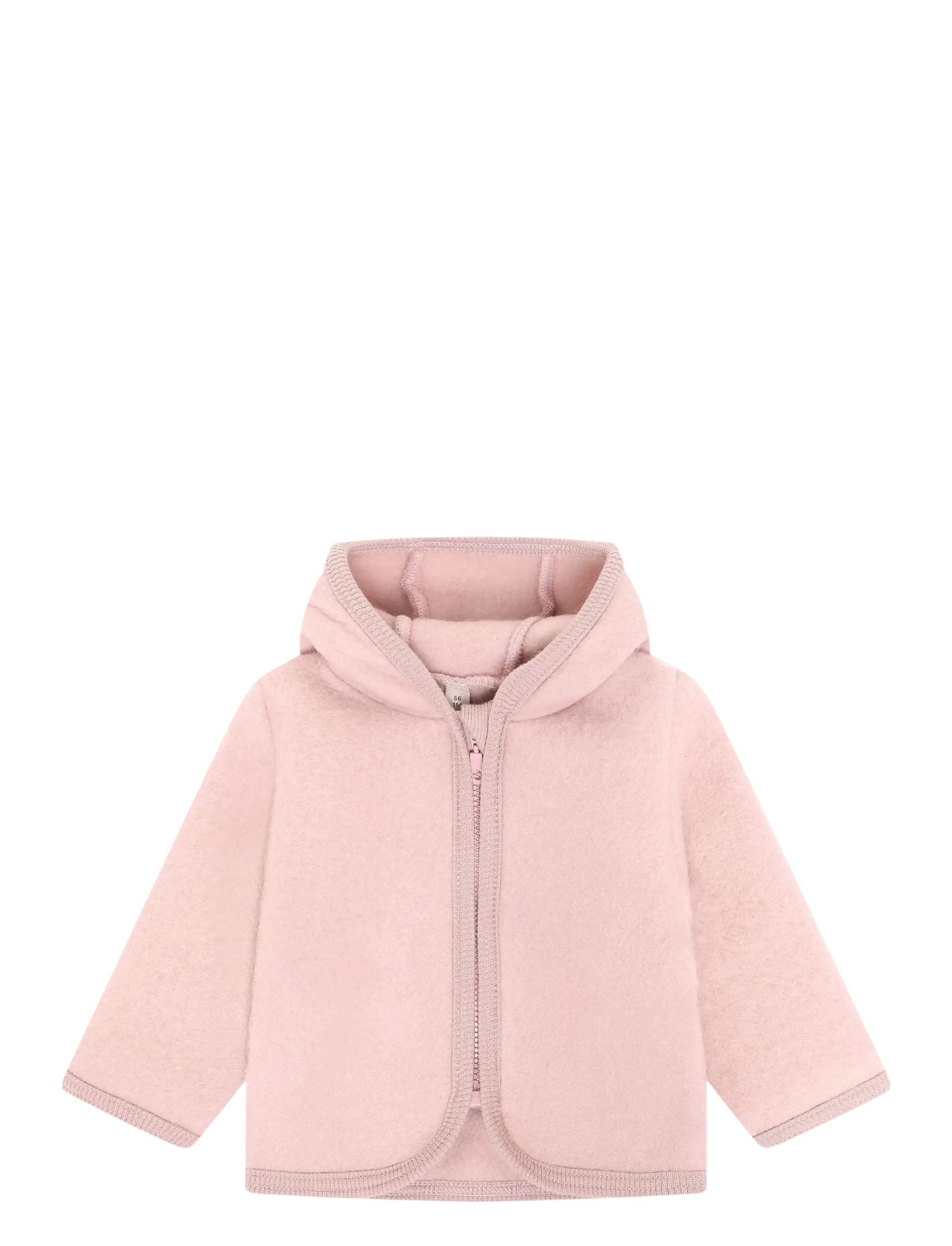 Huttelihut Jacket Wool Fleece - Vinterjackor - WOODROSE / pink/rose