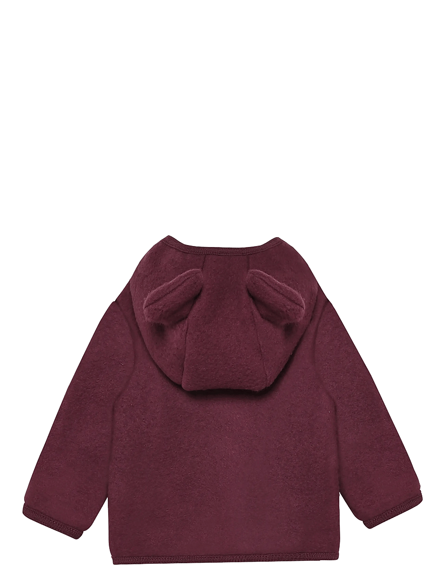 Huttelihut - Jacket Ears Wool Fleece - fleecejackor - port royale - 1
