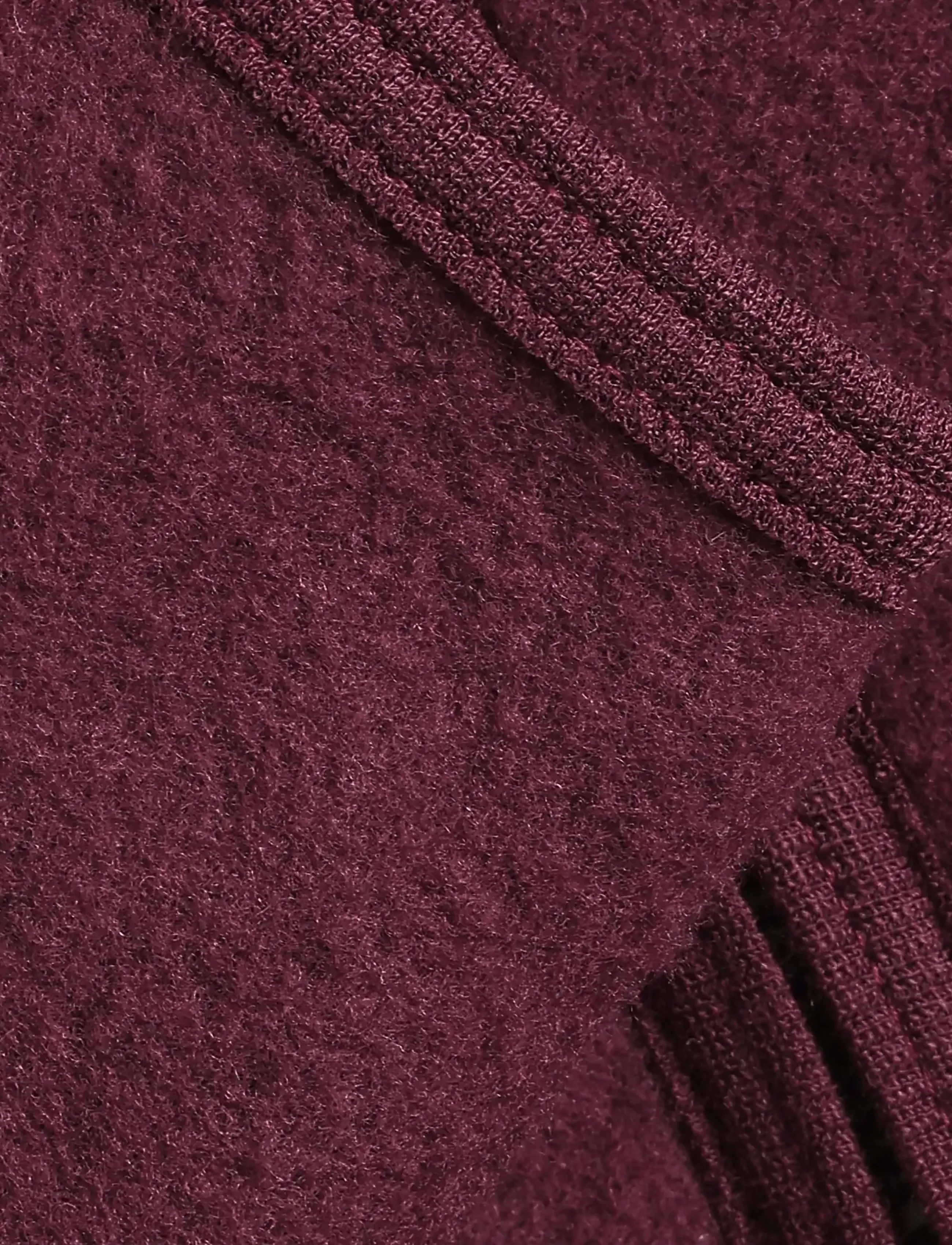 Huttelihut - Jacket Ears Wool Fleece - fleecejackor - port royale - 2