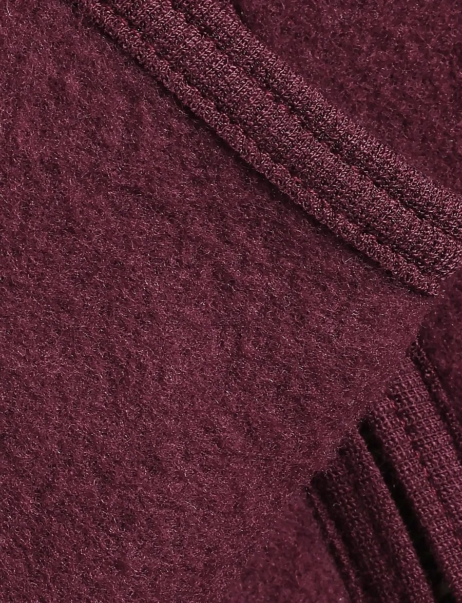 Huttelihut - Jacket Ears Wool Fleece - fleecejackor - port royale - 2