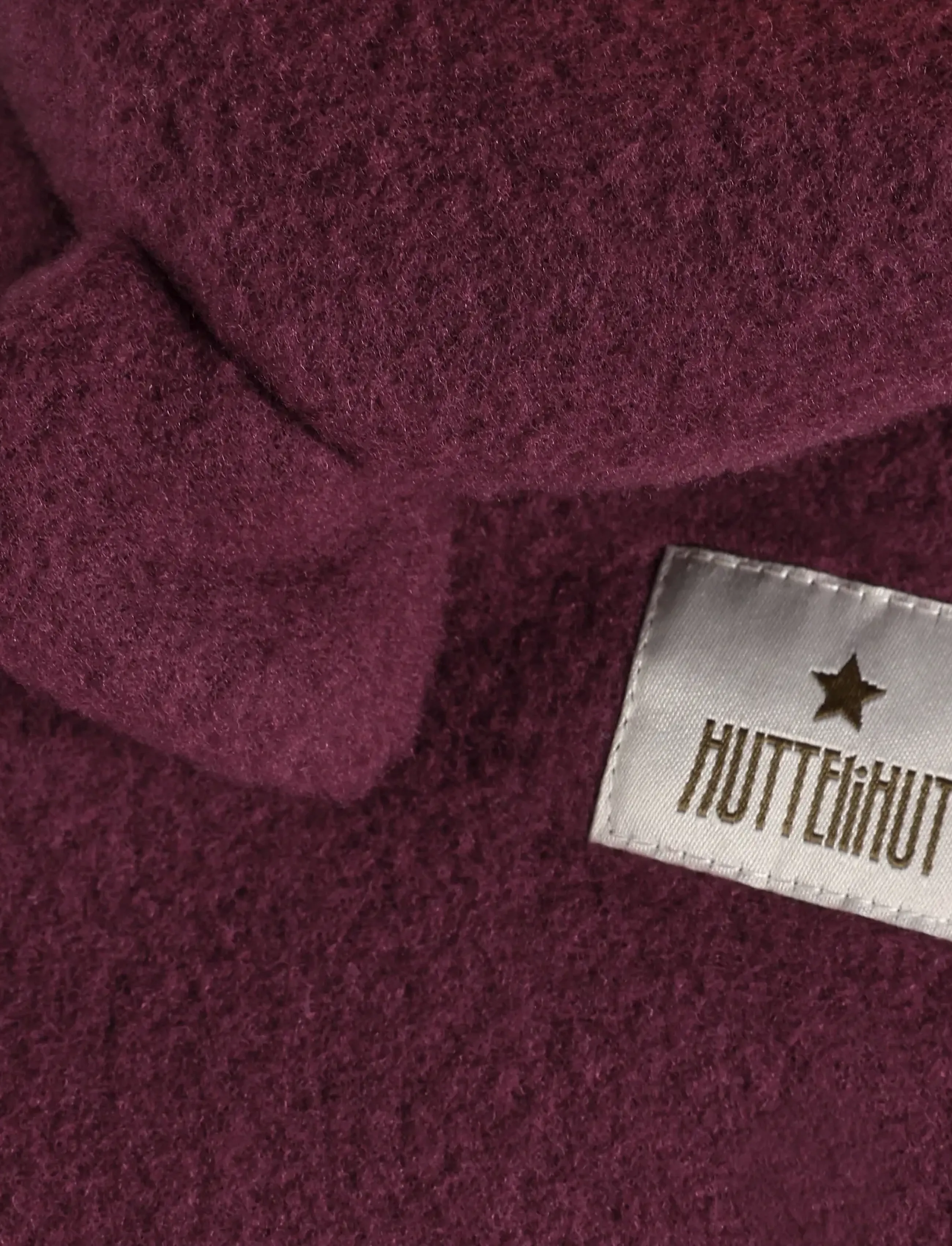 Huttelihut - Jacket Ears Wool Fleece - fleecejackor - port royale - 3