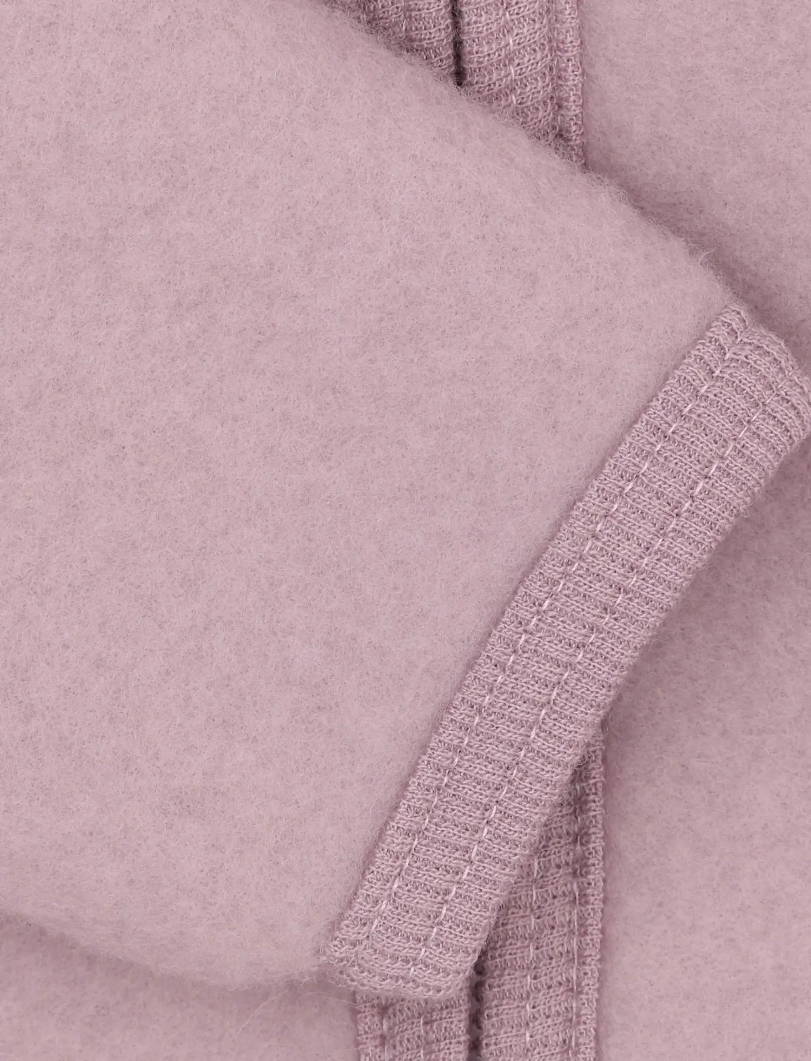 Huttelihut - Jacket Ears Wool Fleece - fleecejackor - woodrose - 2