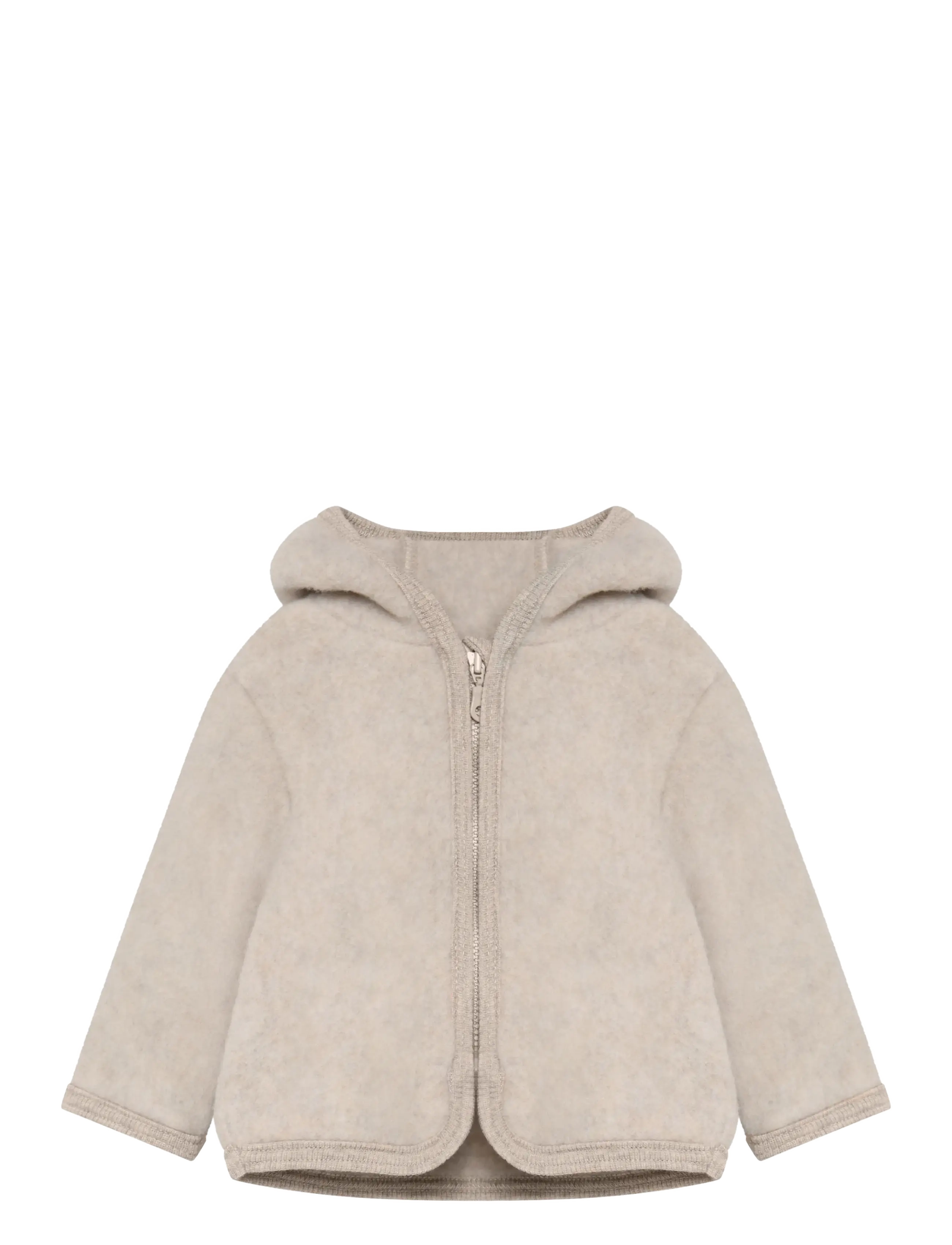 Huttelihut Jacket Ears Wool Fleece - Termokläder - CAMEL MELANGE / beige