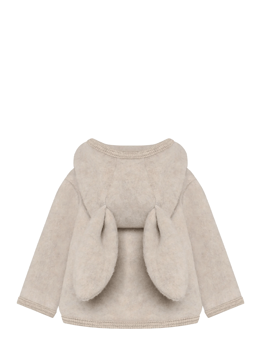 Huttelihut - Jacket Ears Wool Fleece - camel melange - 1