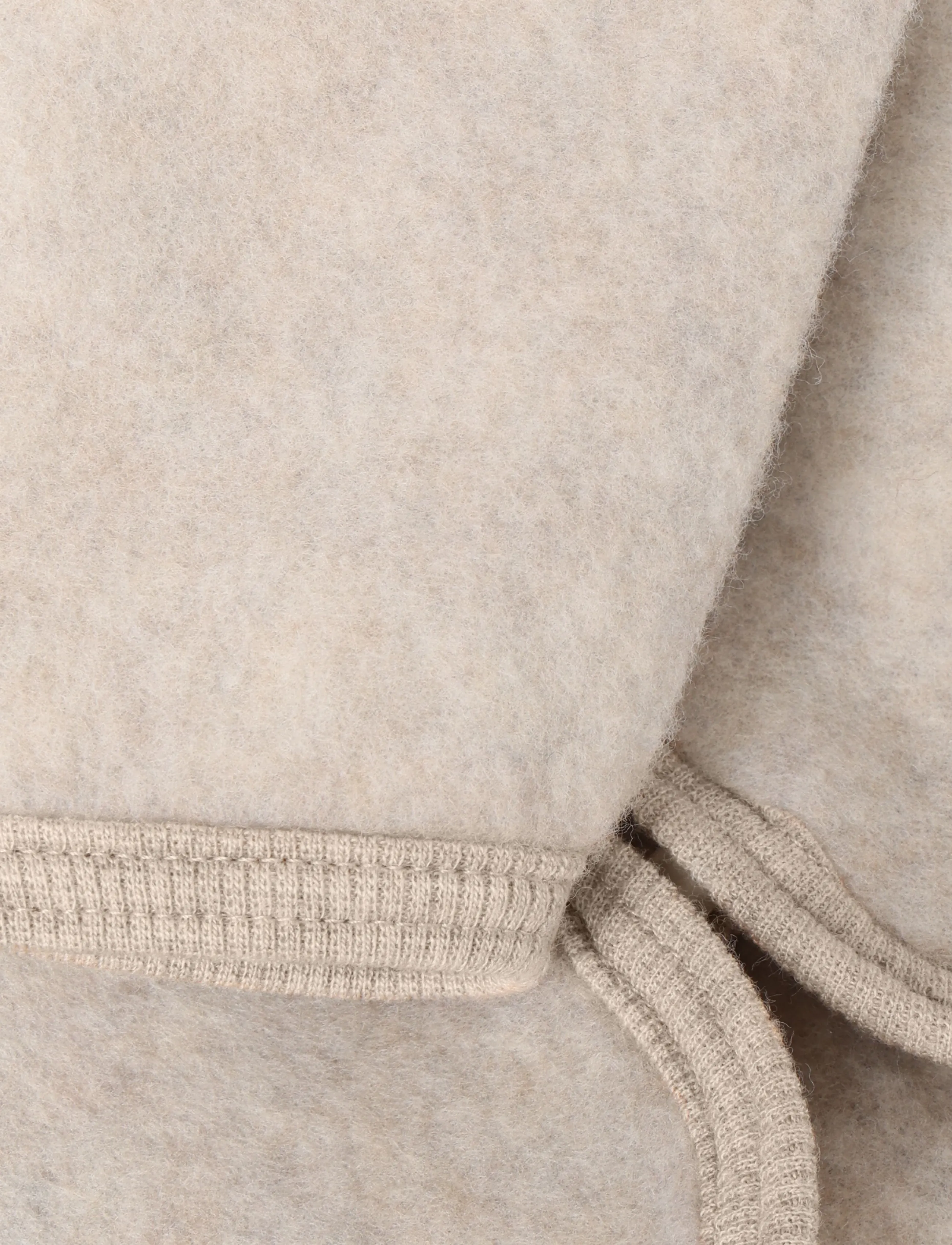 Huttelihut - Jacket Ears Wool Fleece - camel melange - 2