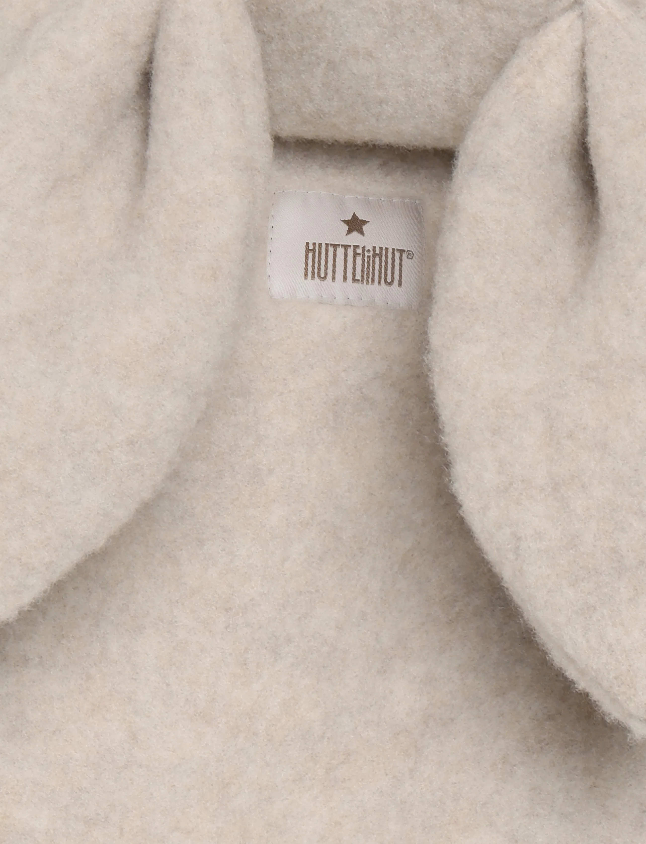 Huttelihut - Jacket Ears Wool Fleece - camel melange - 3