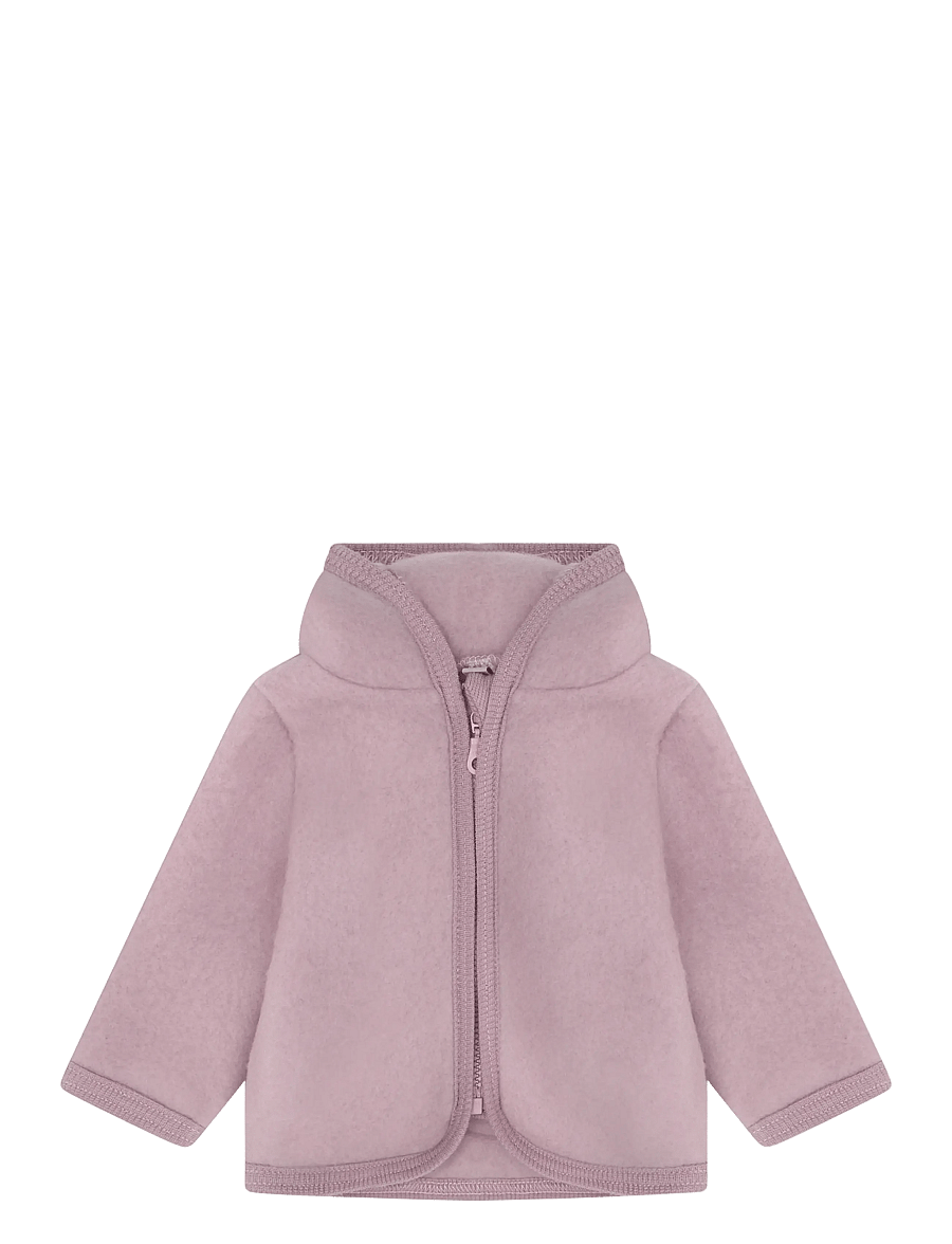 Huttelihut - Jacket Ears Wool Fleece - woodrose - 0