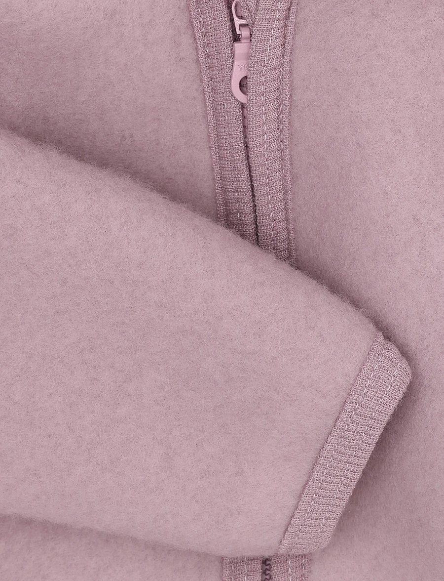Huttelihut - Jacket Ears Wool Fleece - woodrose - 2