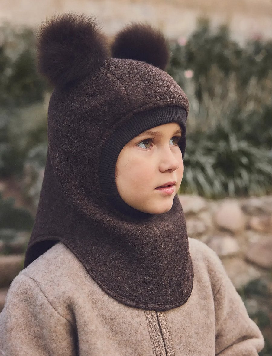 Huttelihut - Jacket Wool Fleece - fleecejackor - savannah melange - 0