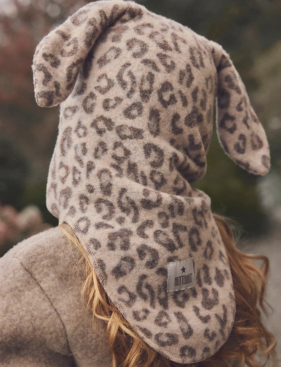 Huttelihut - Jacket Wool Fleece - fleecejackor - savannah melange - 4
