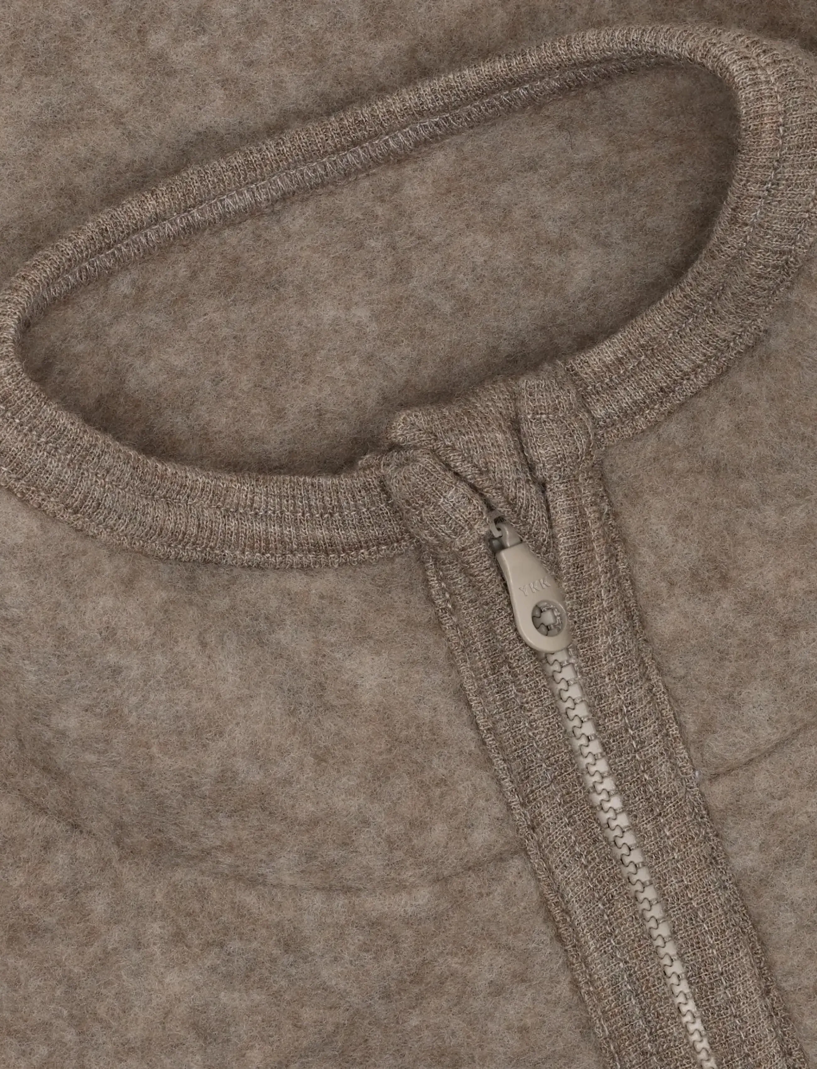Huttelihut - Jacket Wool Fleece - fleecejackor - savannah melange - 5