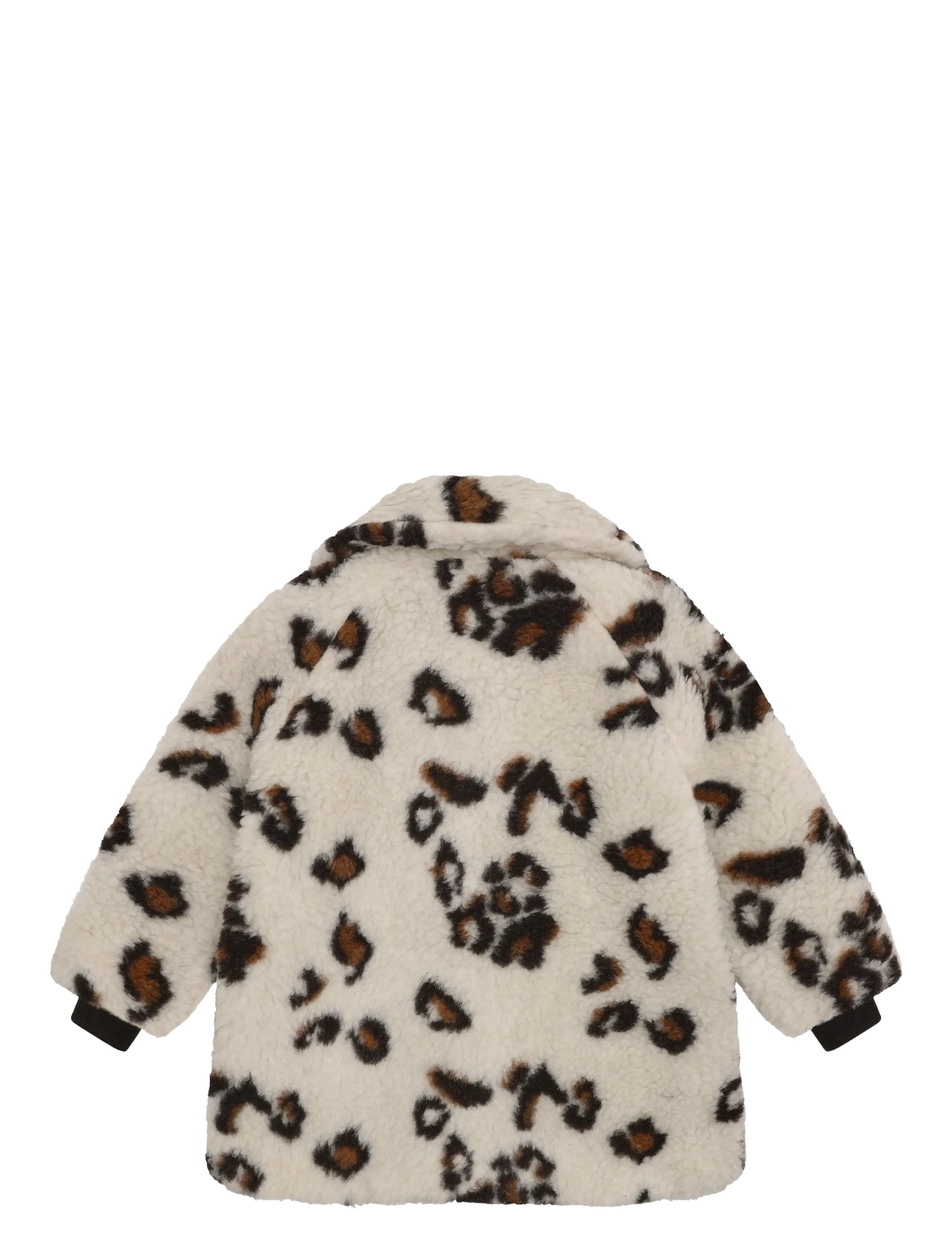 Huttelihut - Coat Wool Teddy Jacq w. Lin - cement - 2