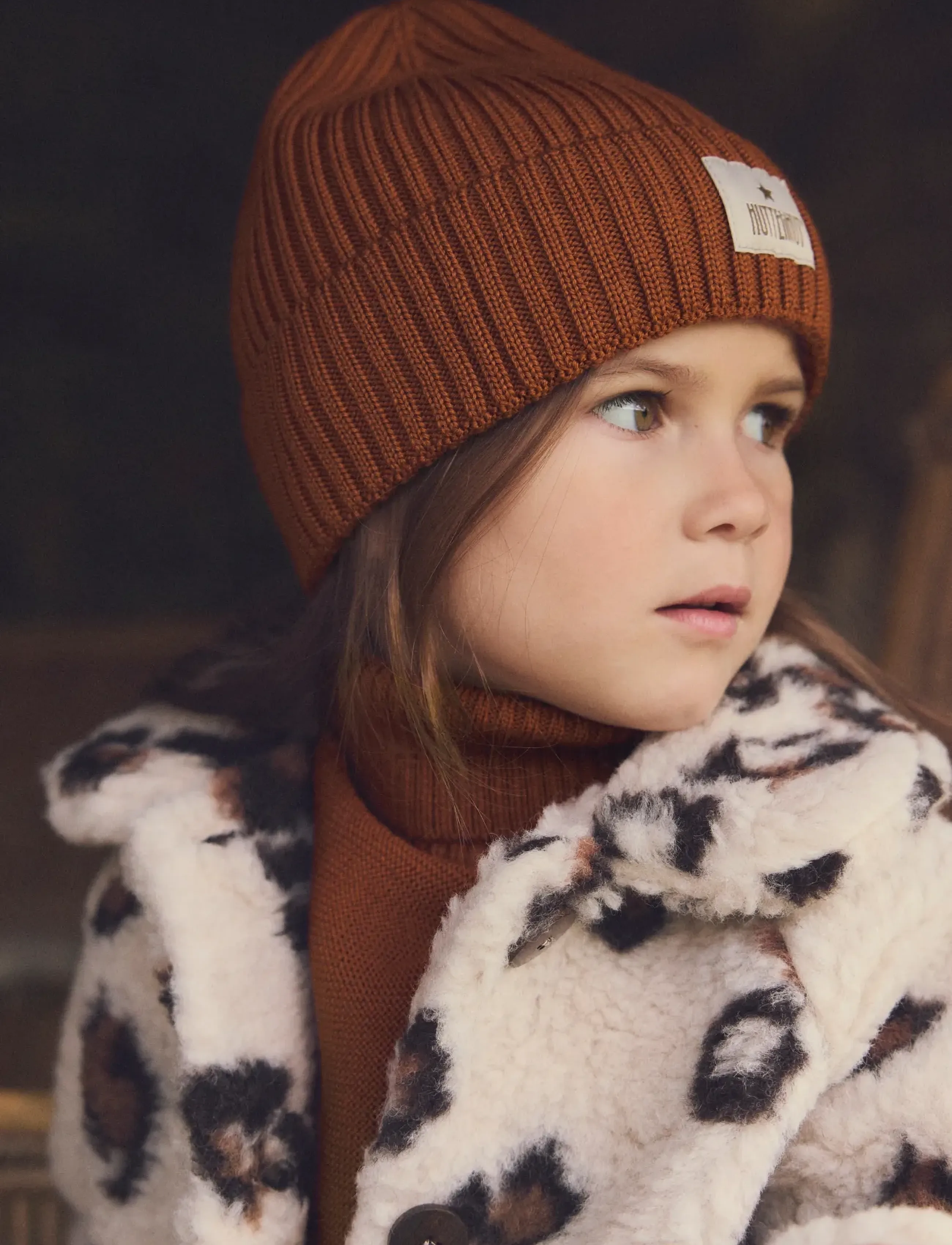 Huttelihut - Coat Wool Teddy Jacq w. Lin - cement - 3