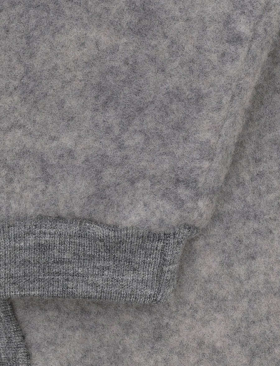 Huttelihut - Pants Wool Fleece - mjukisbyxor - medium grey melange - 3