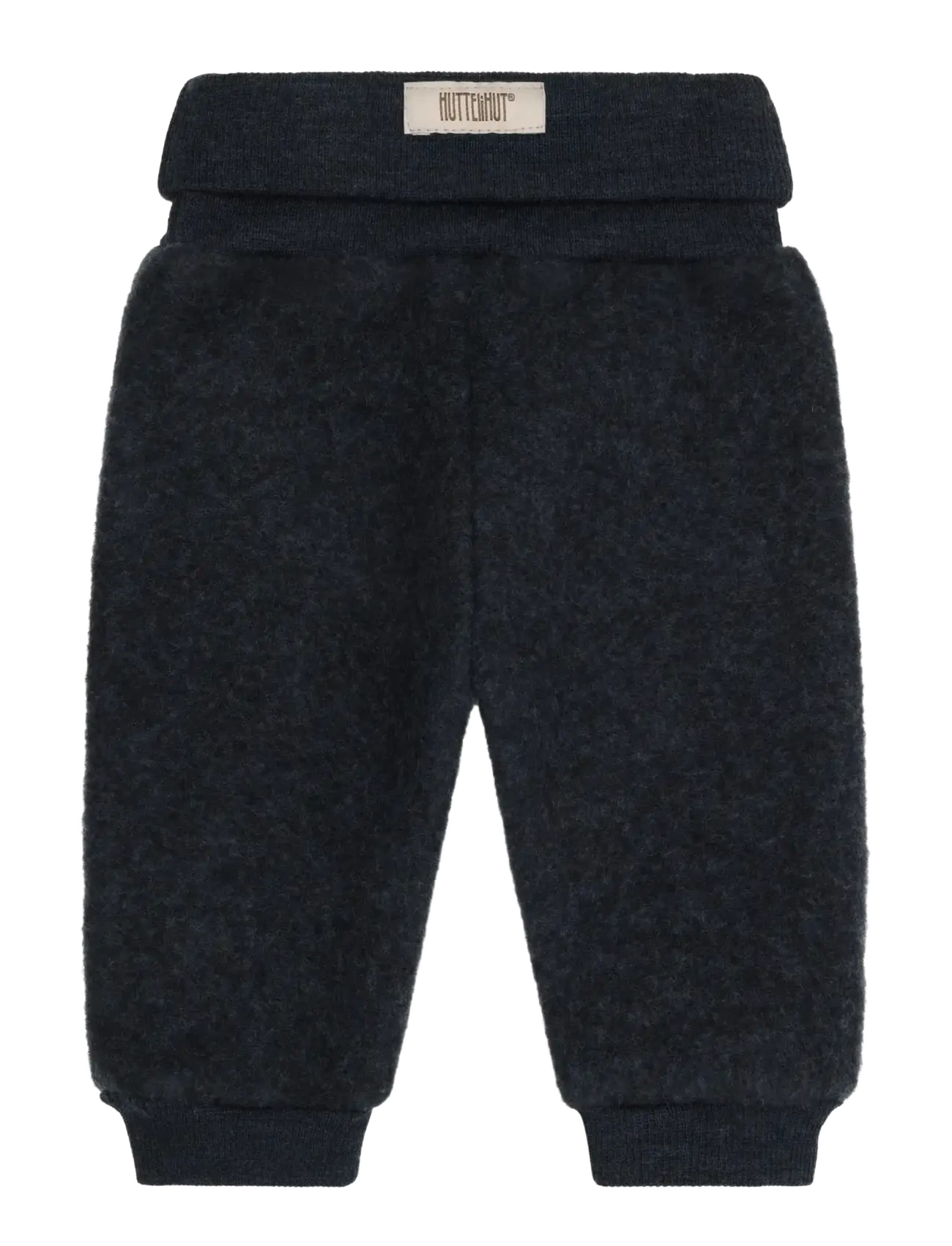Huttelihut - Pants Wool Fleece - dressipüksid - navy melange - 1